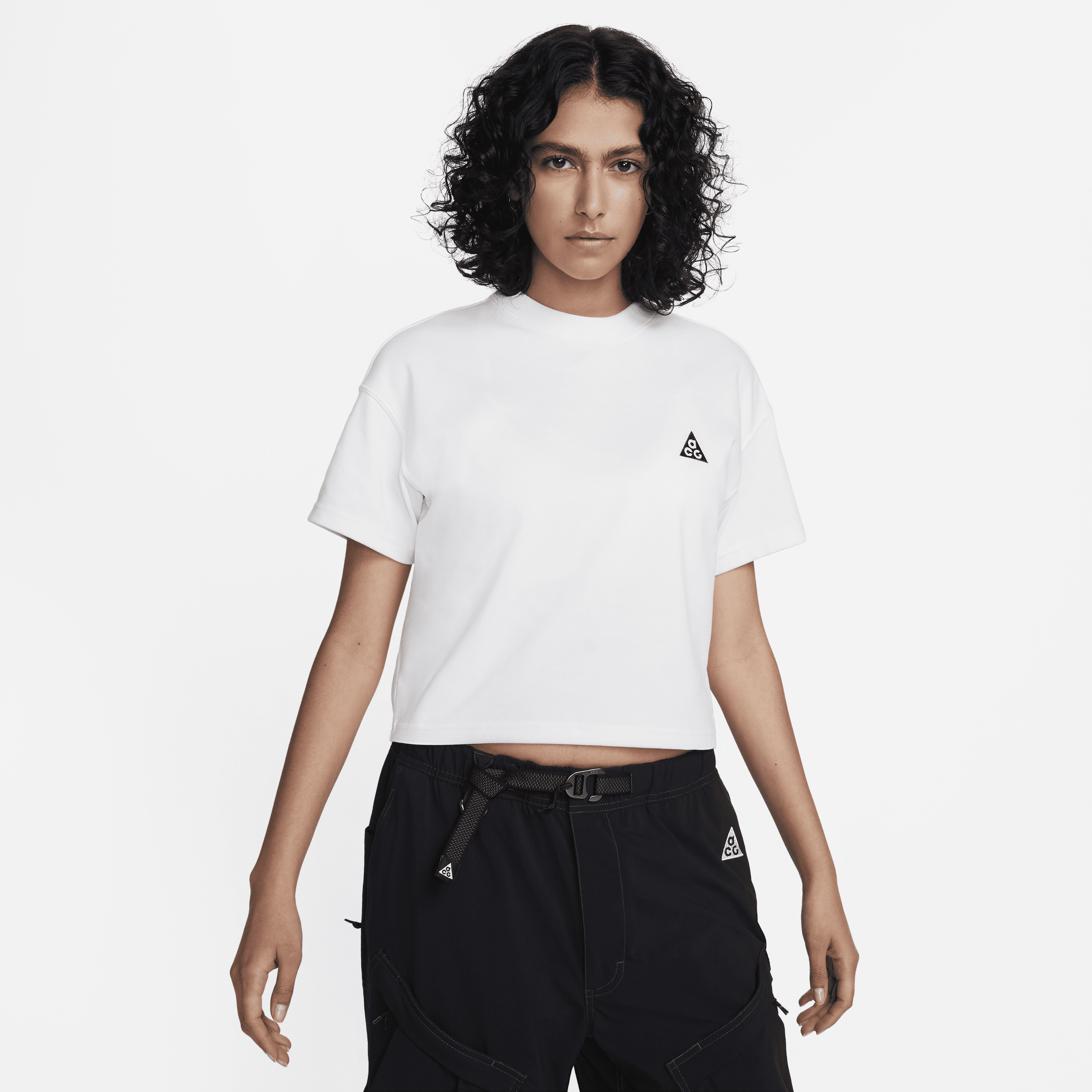 Shop Nike Women's  Acg Dri-fit Adv T-shirt In White