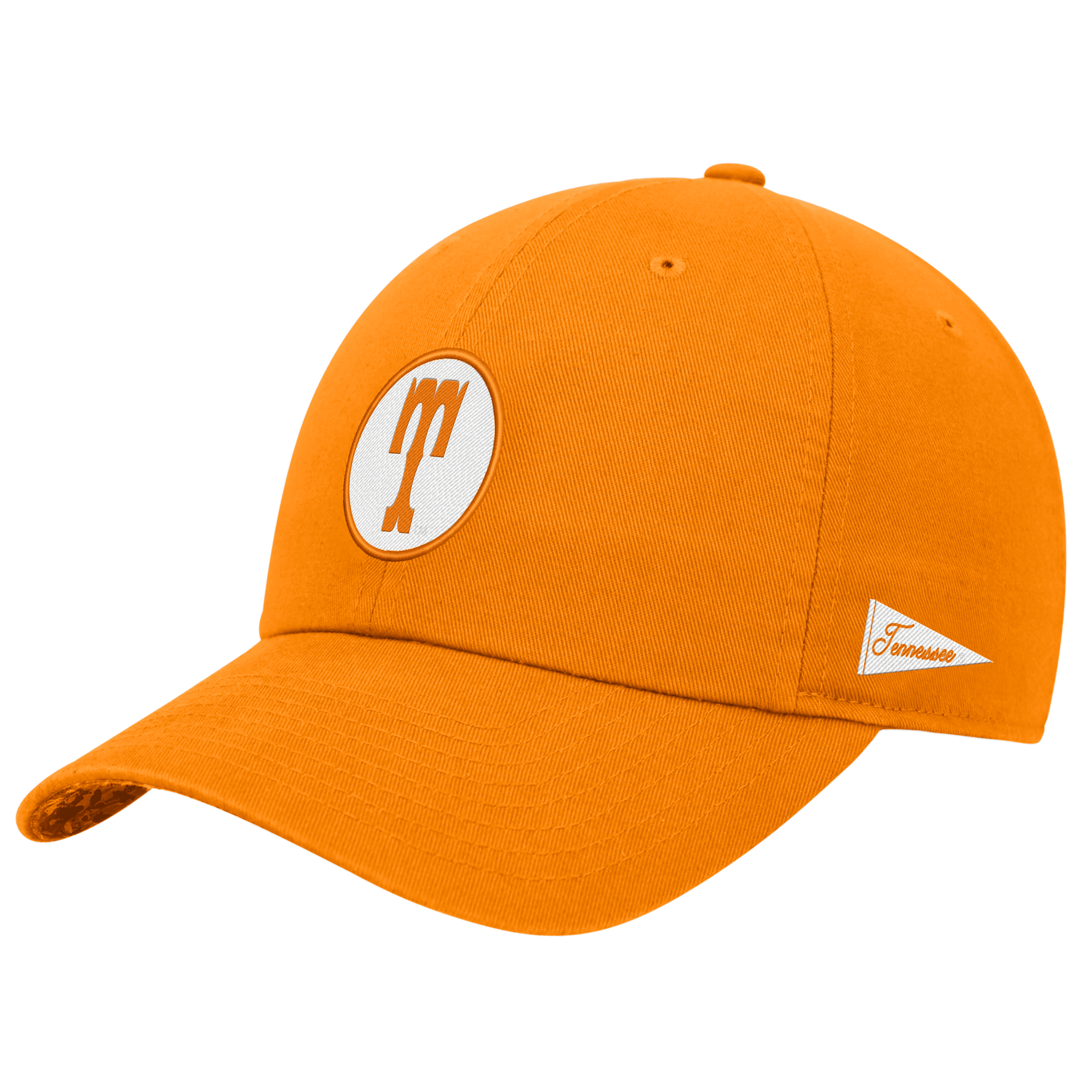 Shop Nike Tennessee Logo  Unisex College Adjustable Cap In Orange