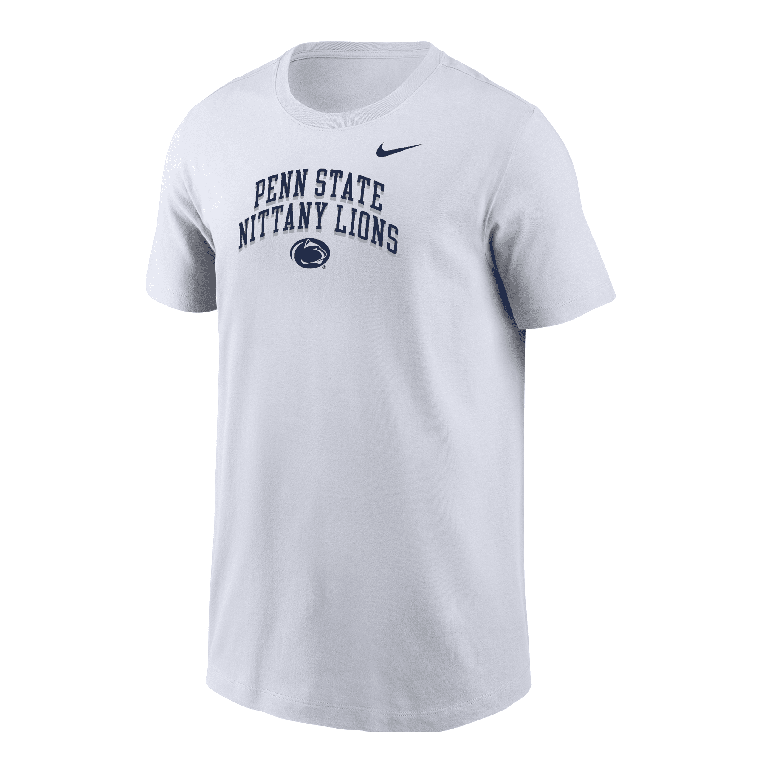 Shop Nike Penn State Big Kids' (boys')  College T-shirt In White