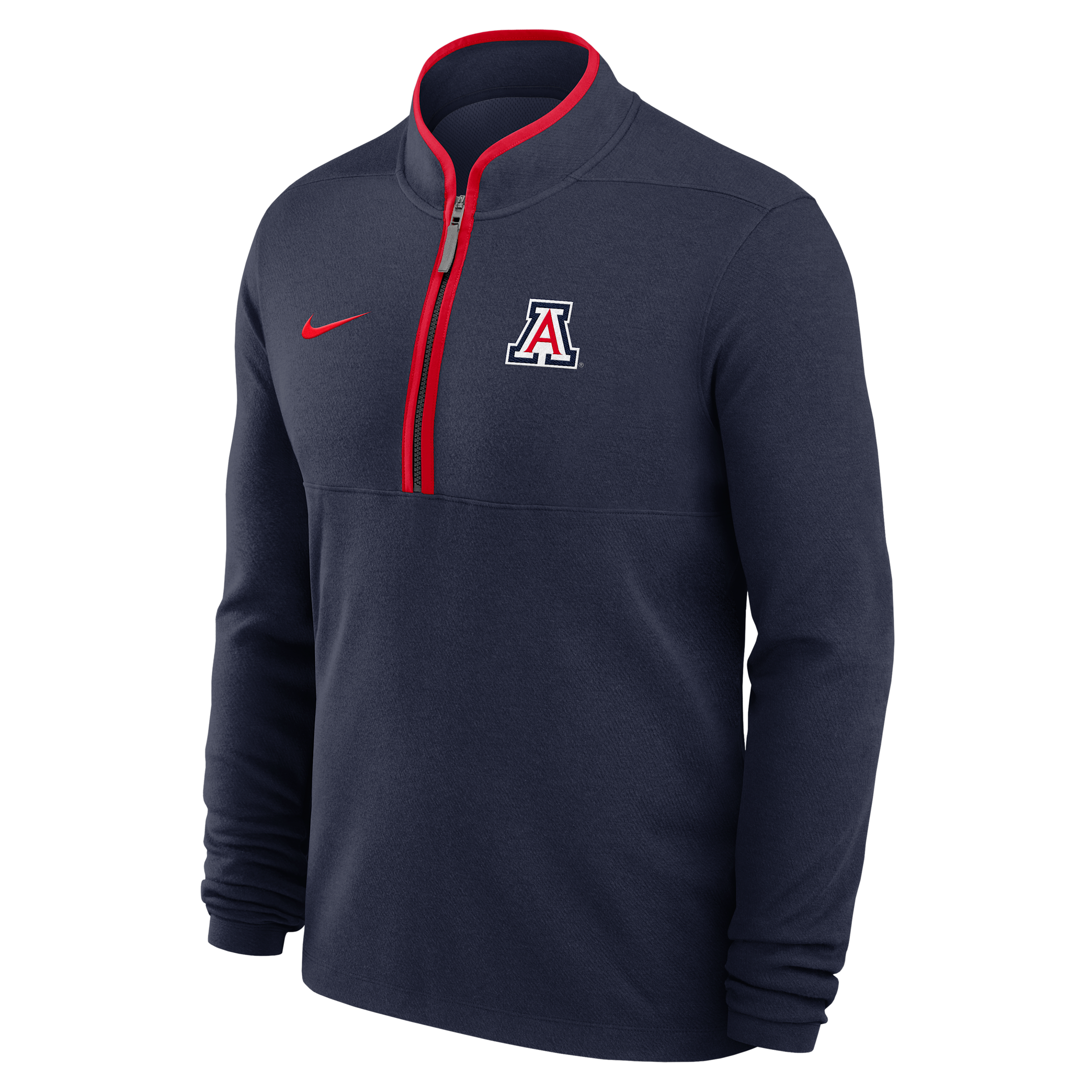 Arizona Victory Nike Men's Dri-FIT College 1/2-Zip Long-Sleeve Top in Blue | 0443069KUAN-APS