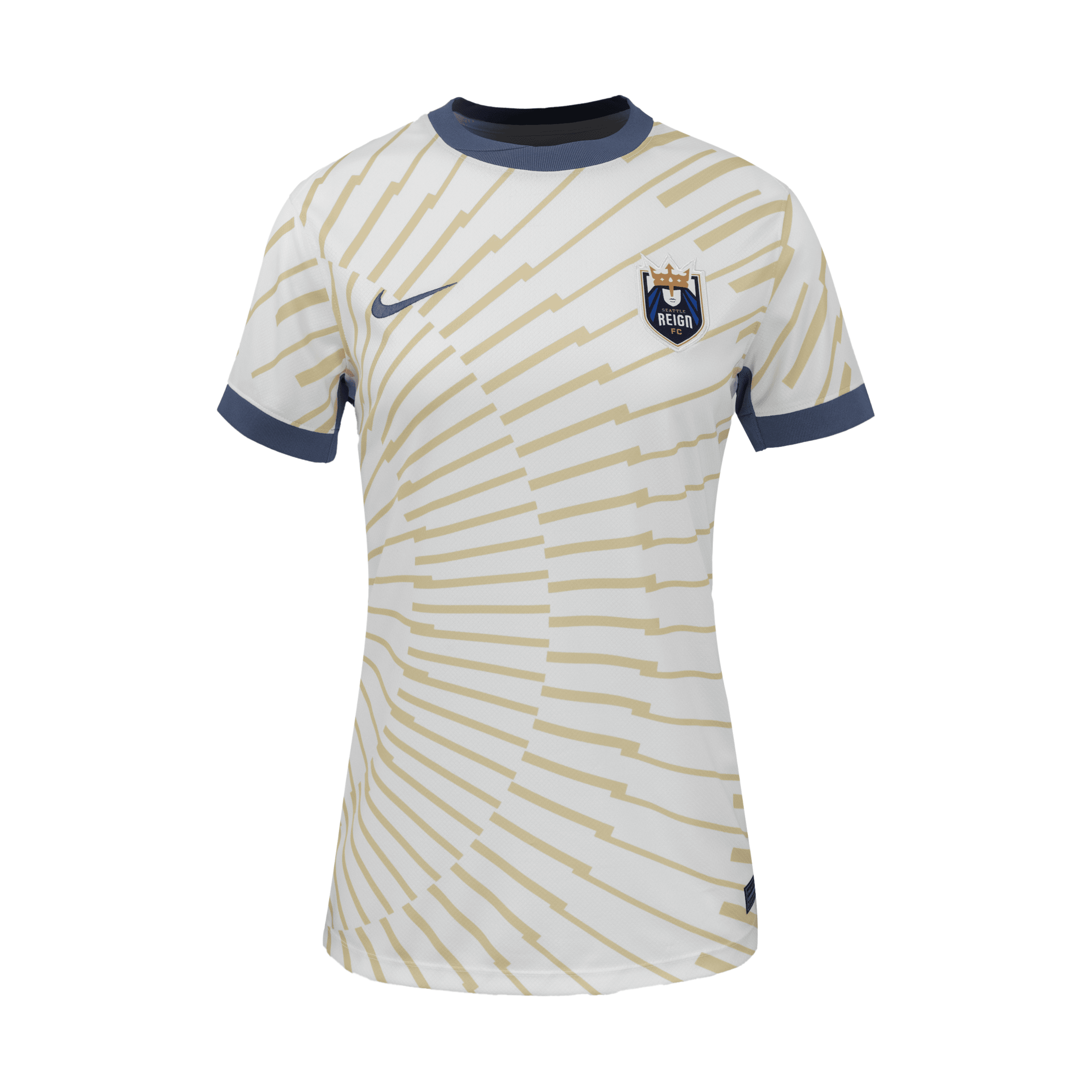 Nike Seattle Reign Fc 2025 Stadium Away Women's Dri-fit Nwsl Replica Jersey In White