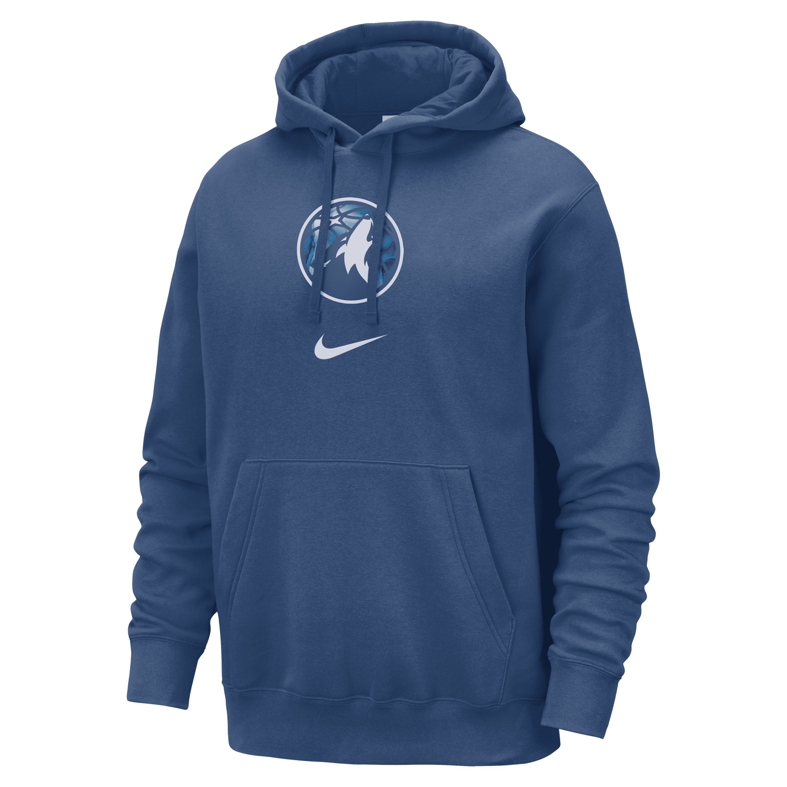 Nike Minnesota Timberwolves Club Fleece City Edition  Men's Nba Pullover Hoodie In Blue