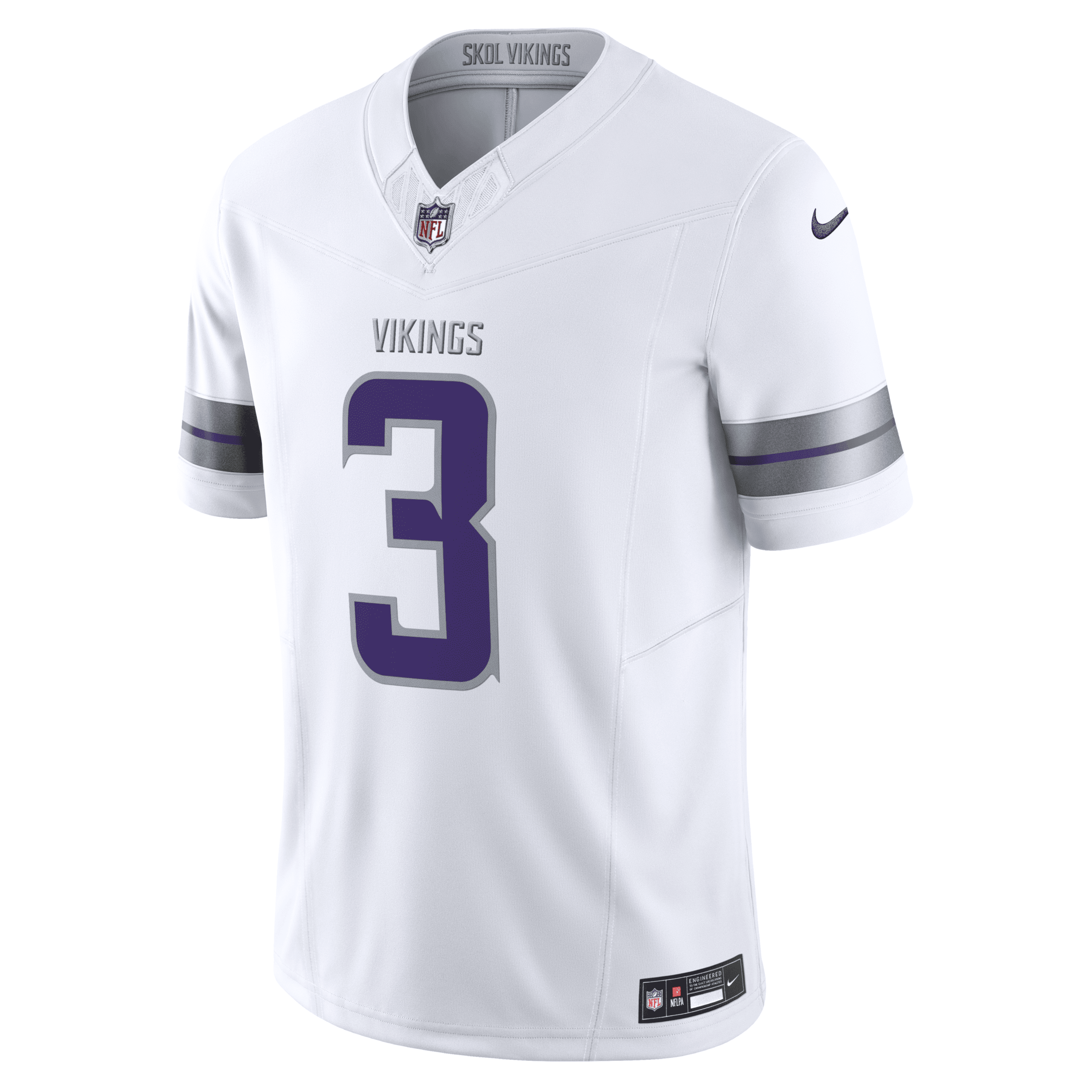 Jordan Addison Minnesota Vikings Nike Men's Dri-FIT NFL Limited Football Jersey in White | 31NM0BAZ9MF-01B