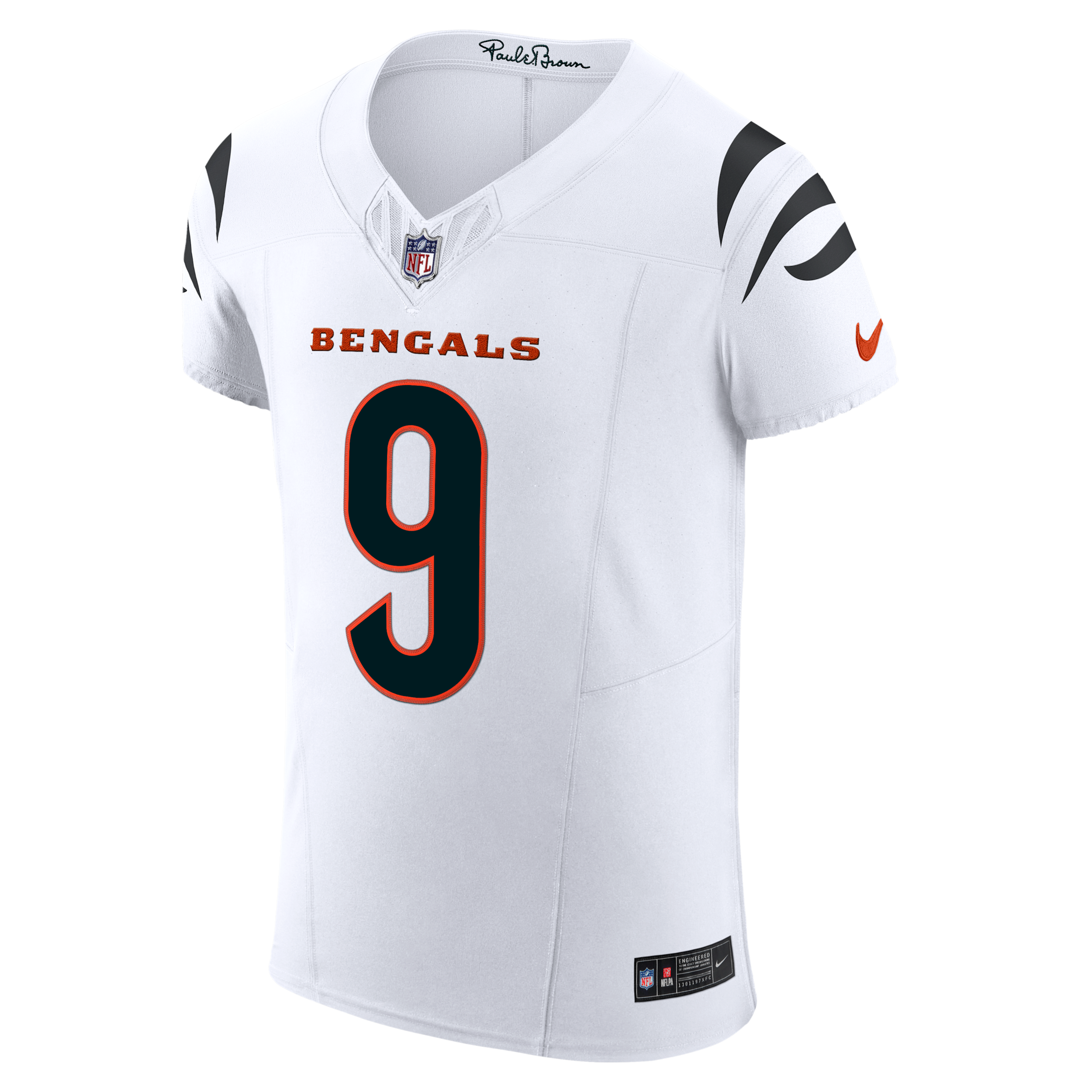 Joe Burrow Cincinnati Bengals Nike Men's Dri-FIT NFL Elite Football Jersey in White | 01PG03HR9AF-4Y1