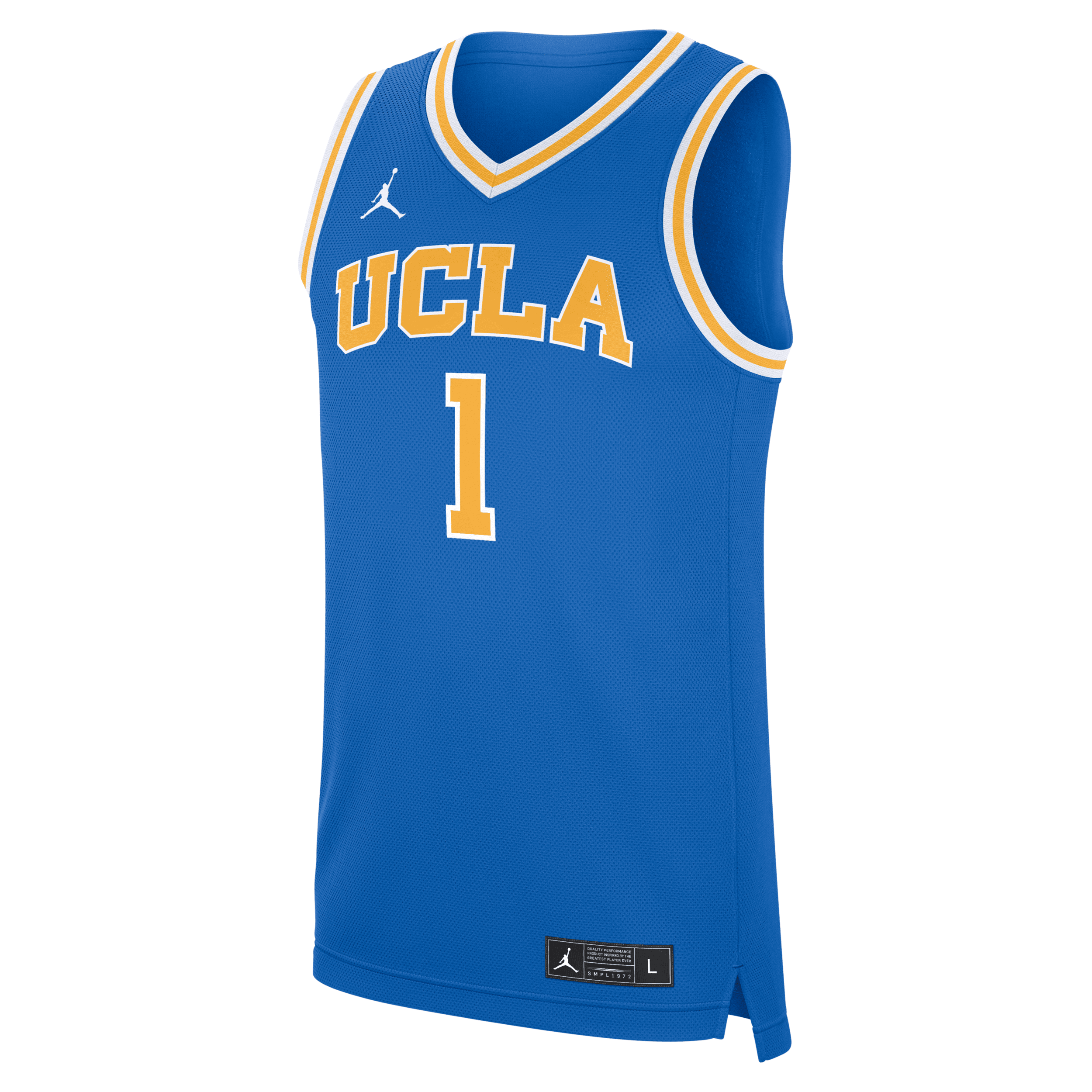 Men's UCLA Bruins Replica Jordan Brand College Basketball Jersey in Blue | CLEVGRJJCBJUCL-UCL