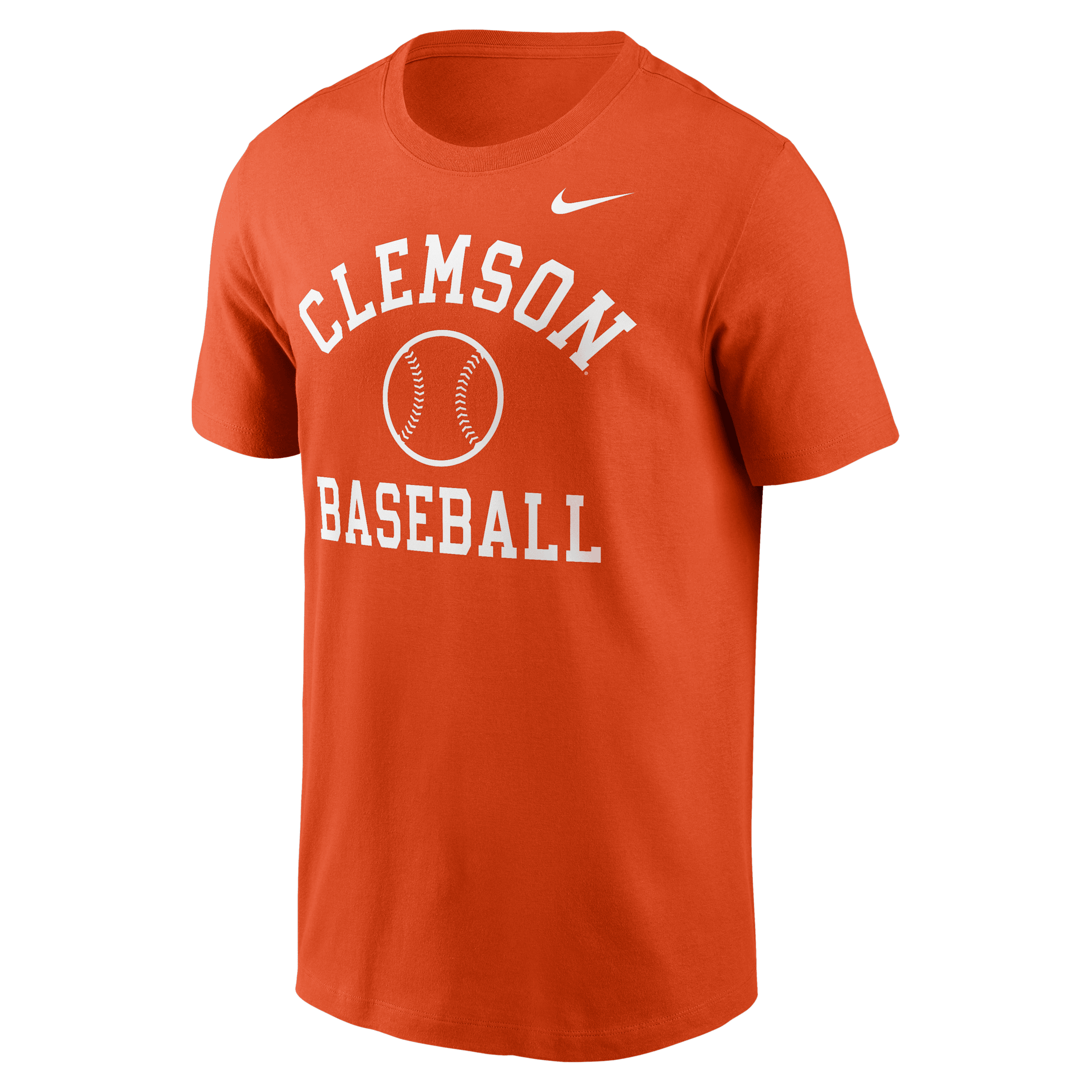 Nike Clemson Tigers Baseball Arch  Men's College T-shirt In Orange