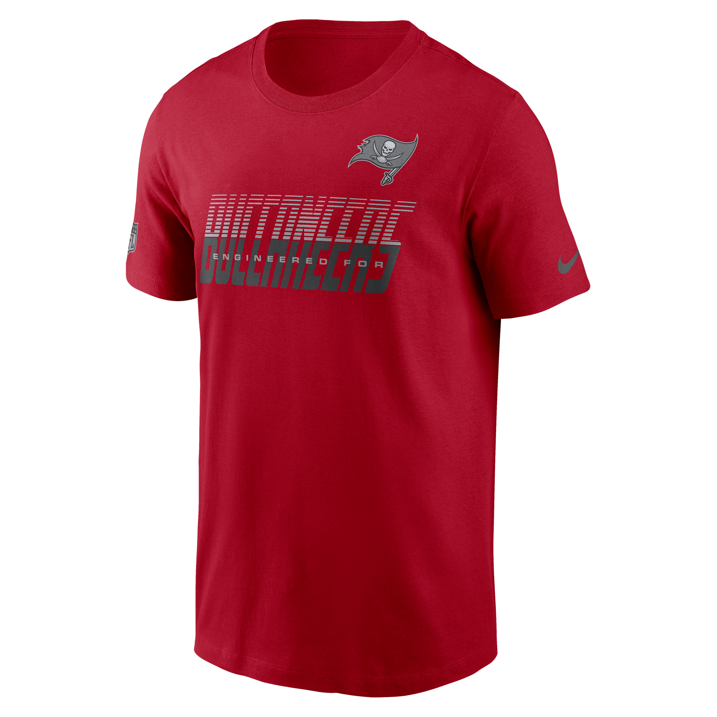 Tampa Bay Buccaneers Sideline Team Issue Nike Men's Dri-FIT NFL T-Shirt in Red | 02ET6DL8B-TF9