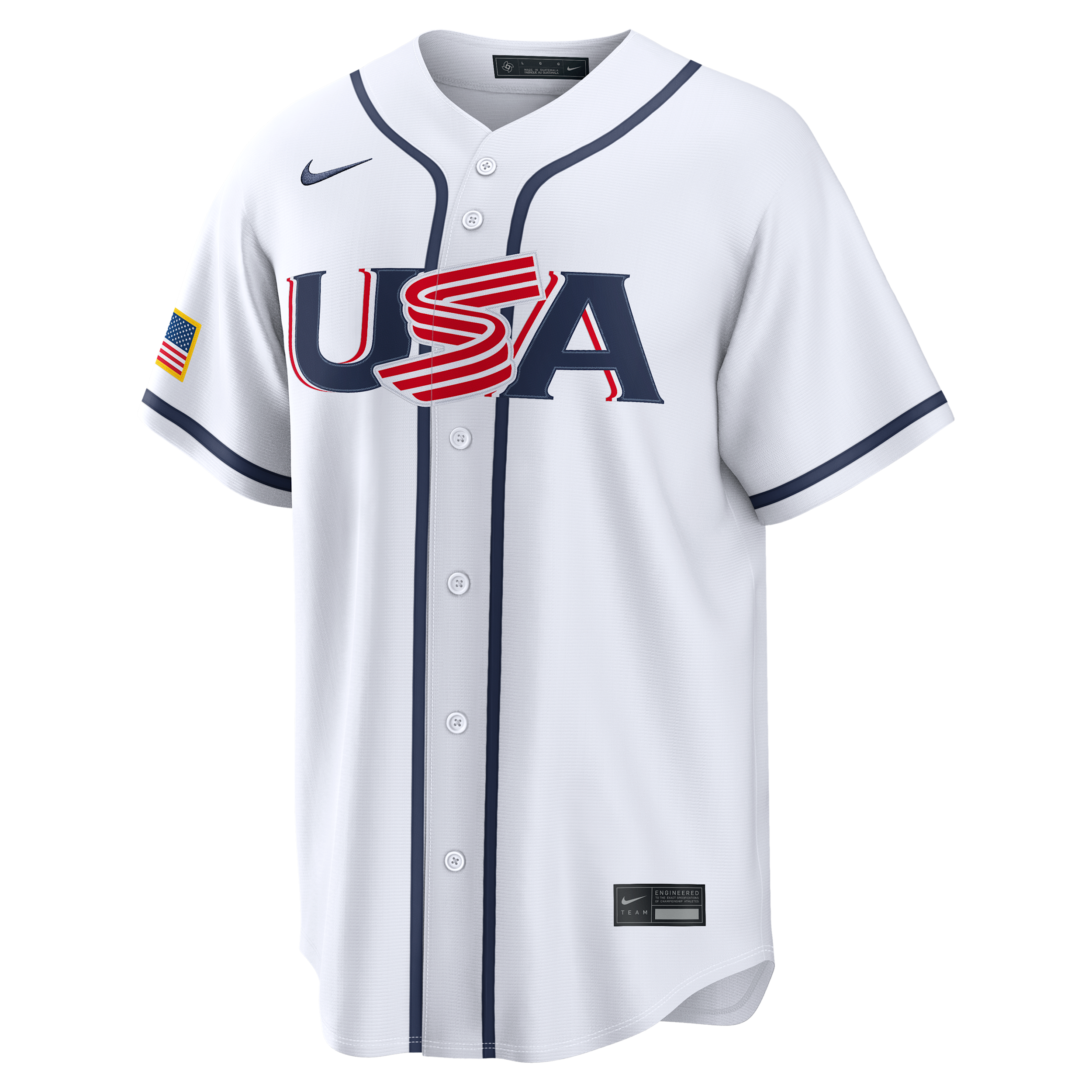 Logan Webb USA Baseball 2026 World Baseball Classic Nike Men's Stadium Jersey in White | RE260GZIW3U-5RP