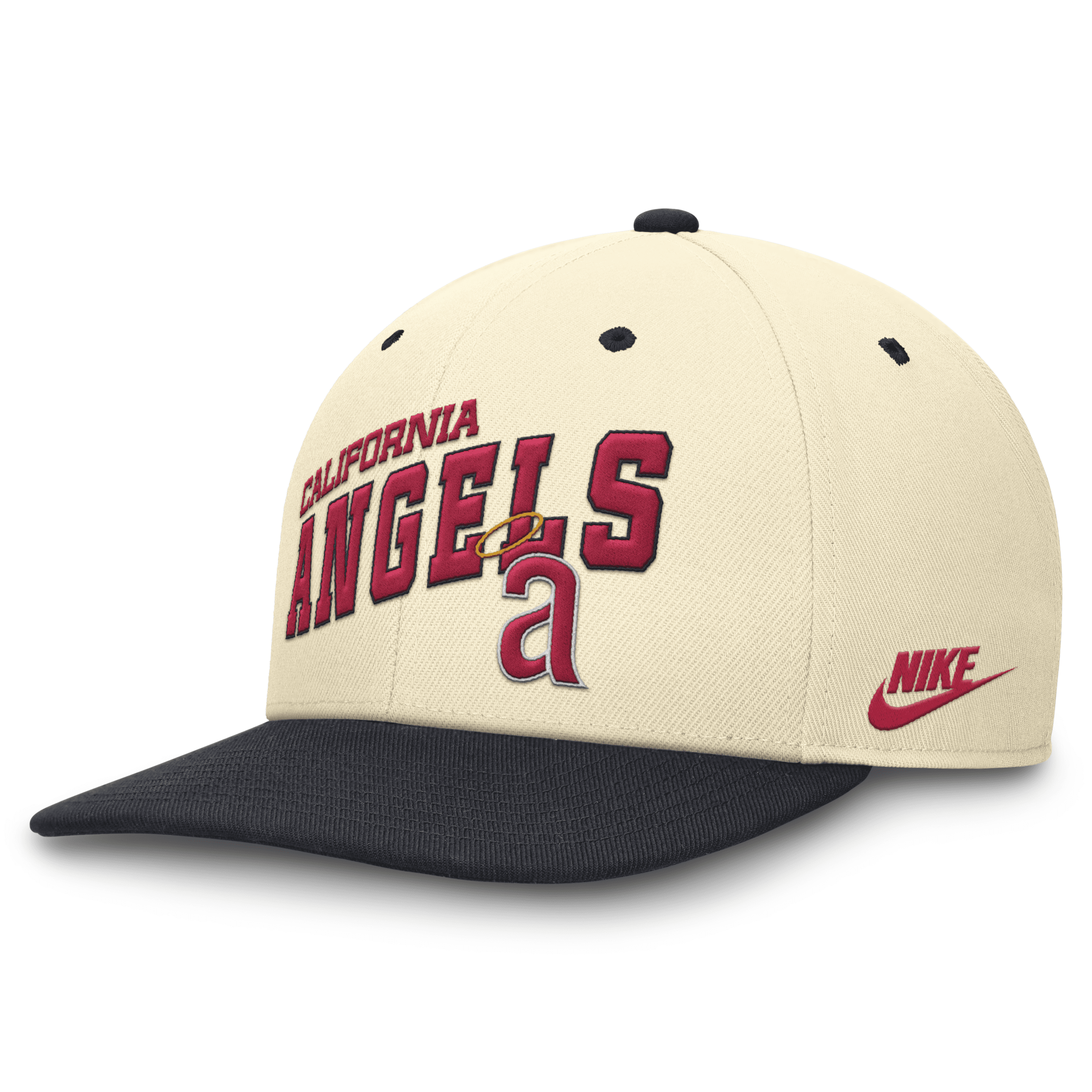 Shop Nike California Angels Rewind Cooperstown Pro  Men's Dri-fit Mlb Adjustable Hat In Brown