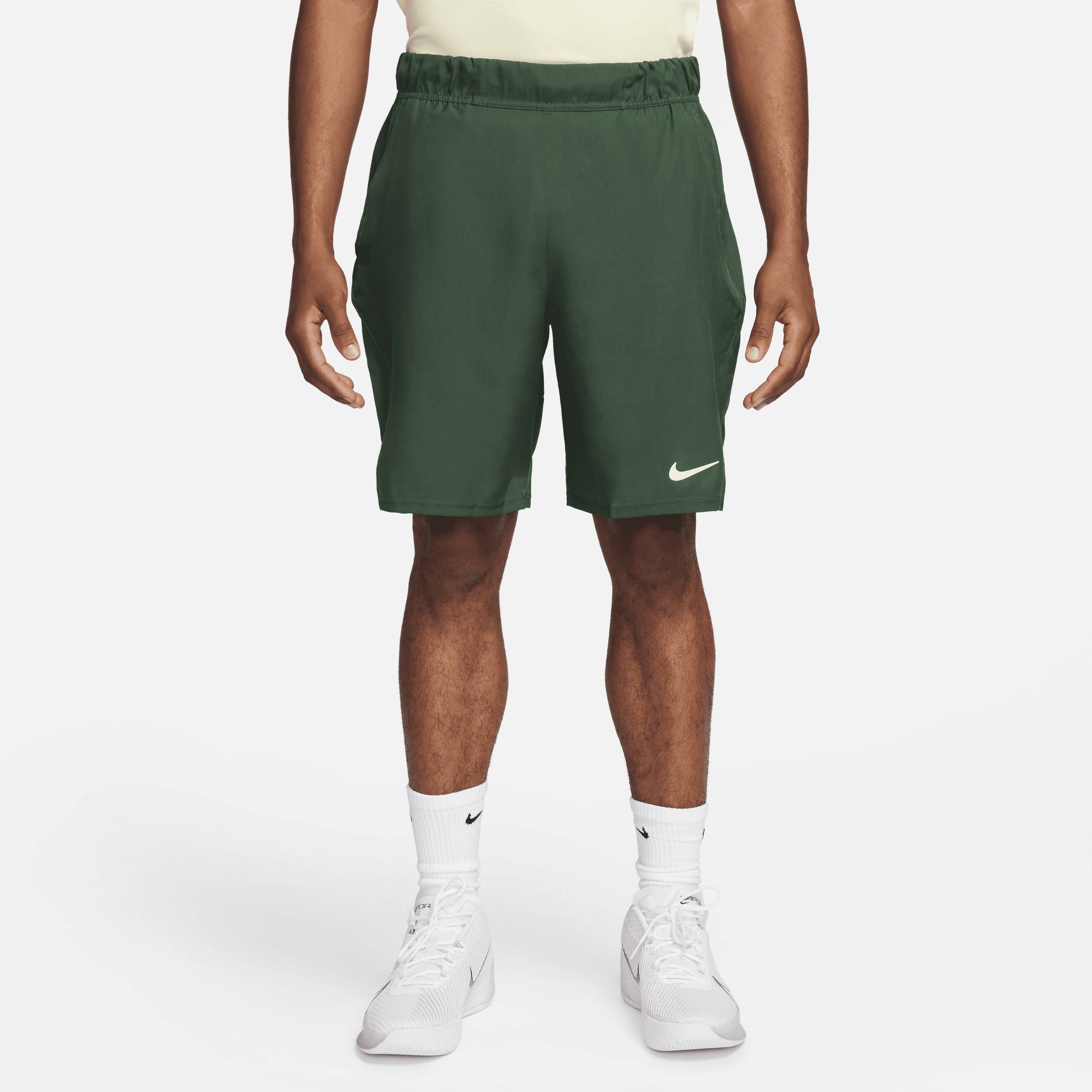 Nike Men's Court Dri-fit Victory 9" Tennis Shorts In Green