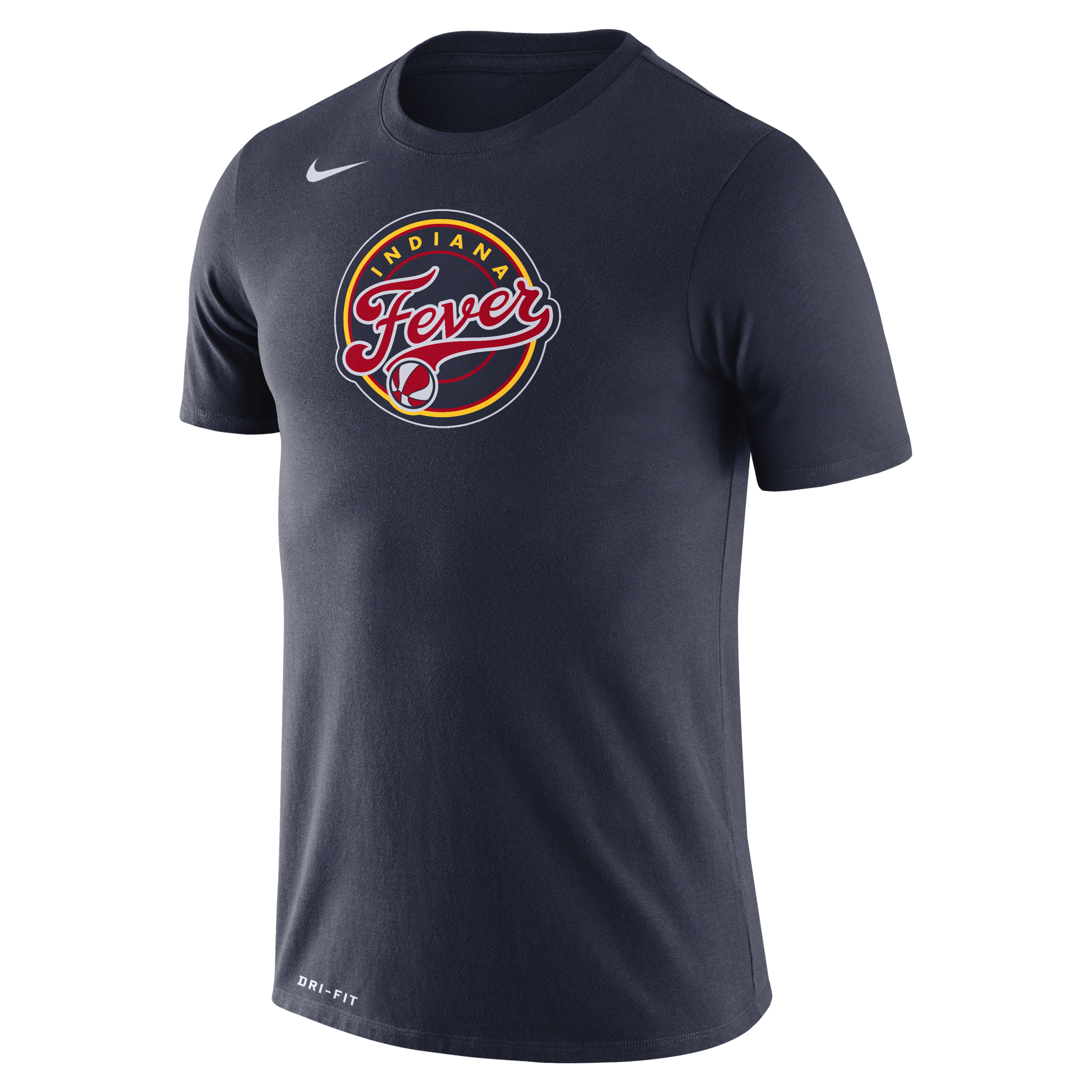 Indiana Fever Logo Nike Men's Dri-FIT WNBA T-Shirt in Blue | DD3642-419