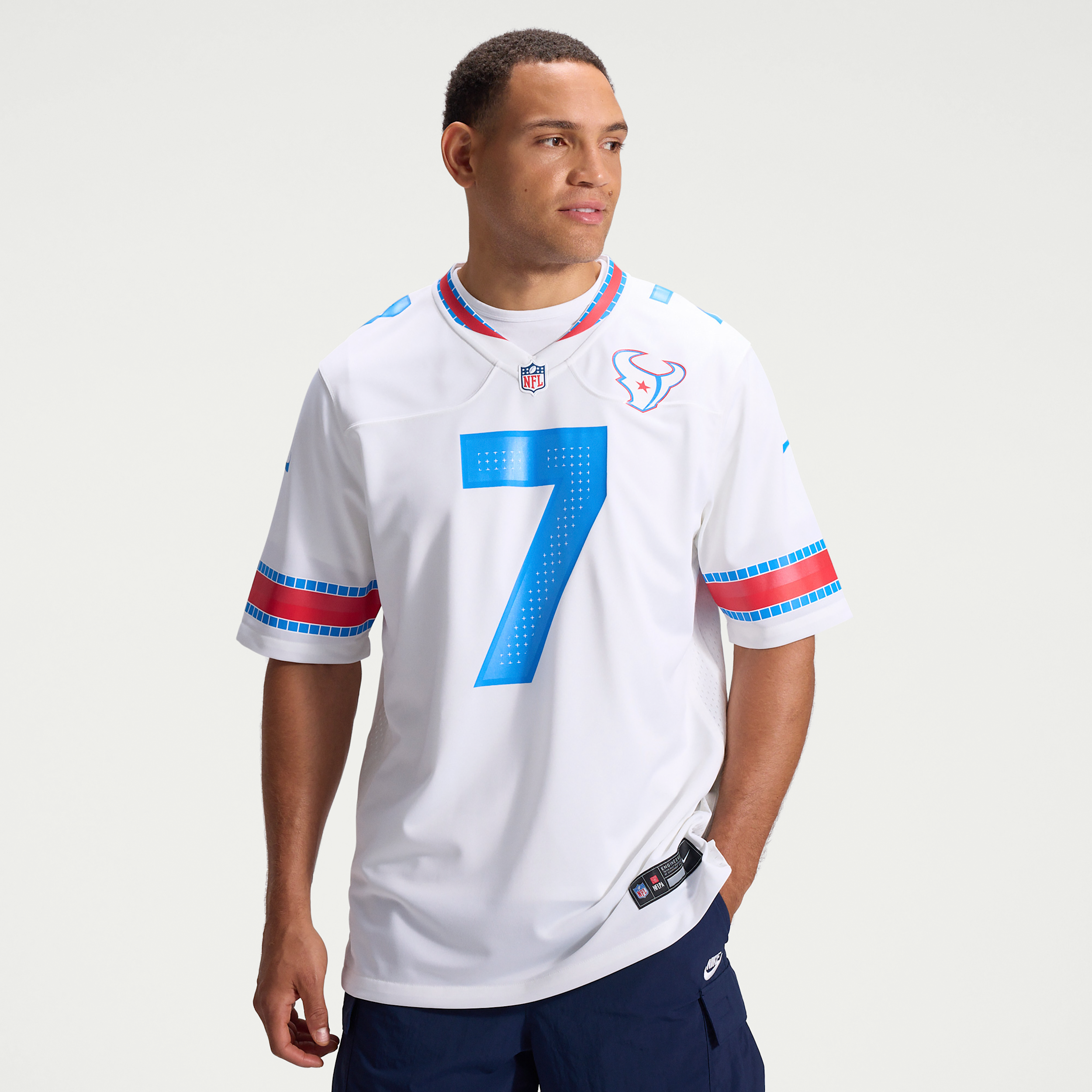 C.J. Stroud Houston Texans Rivalries Collection Nike Men's NFL Game Jersey in White | 67NM0JFP9HF-FU9
