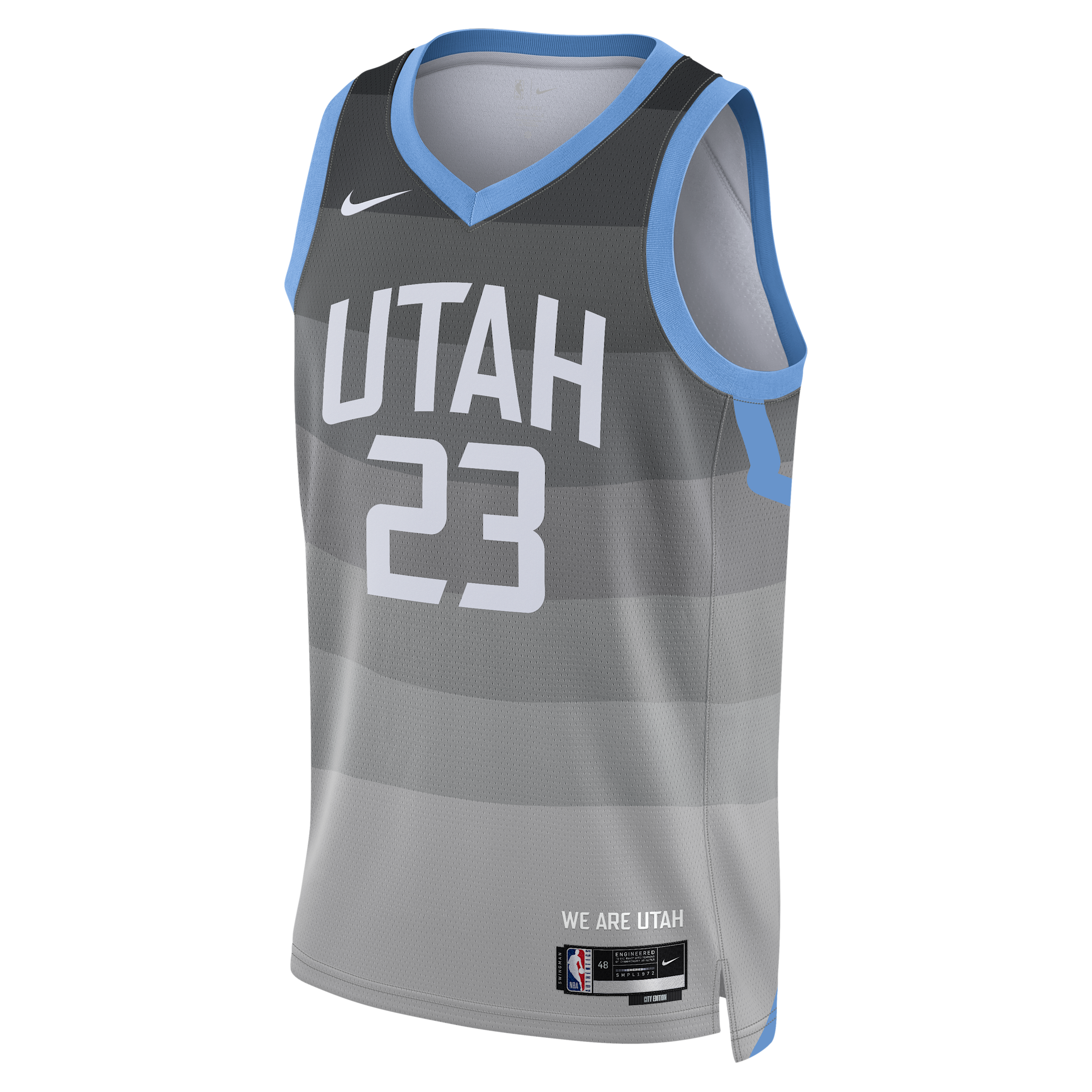 Lauri Markkanen Utah Jazz City Edition Nike Men’s NBA Swingman Jersey in Black | HM5998-011