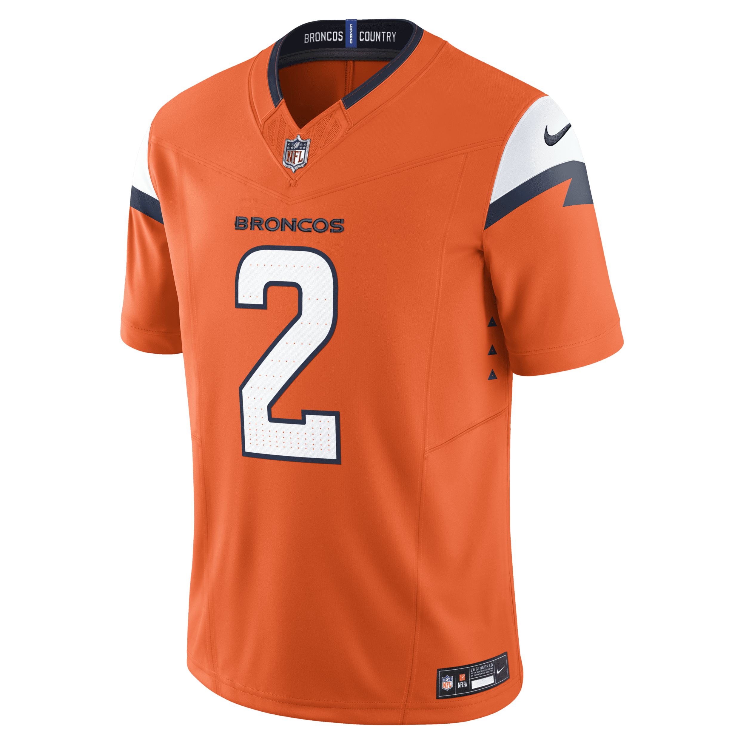 Patrick Surtain II Denver Broncos Nike Men's Dri-FIT NFL Limited Football Jersey in Orange | 31NM0B8L8WF-8Y0
