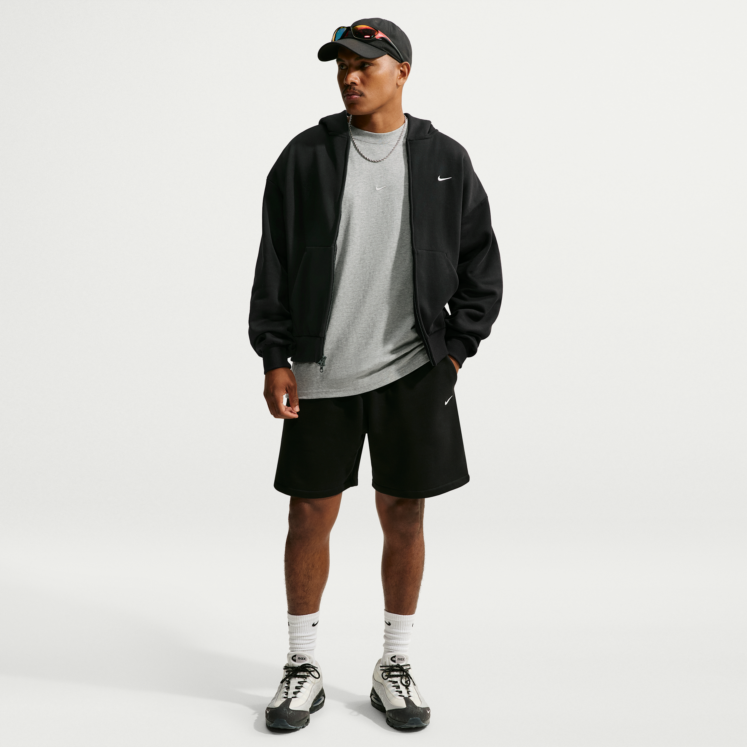 Nike Mens Solo Concept Shorts - - Black / Sail Size XL