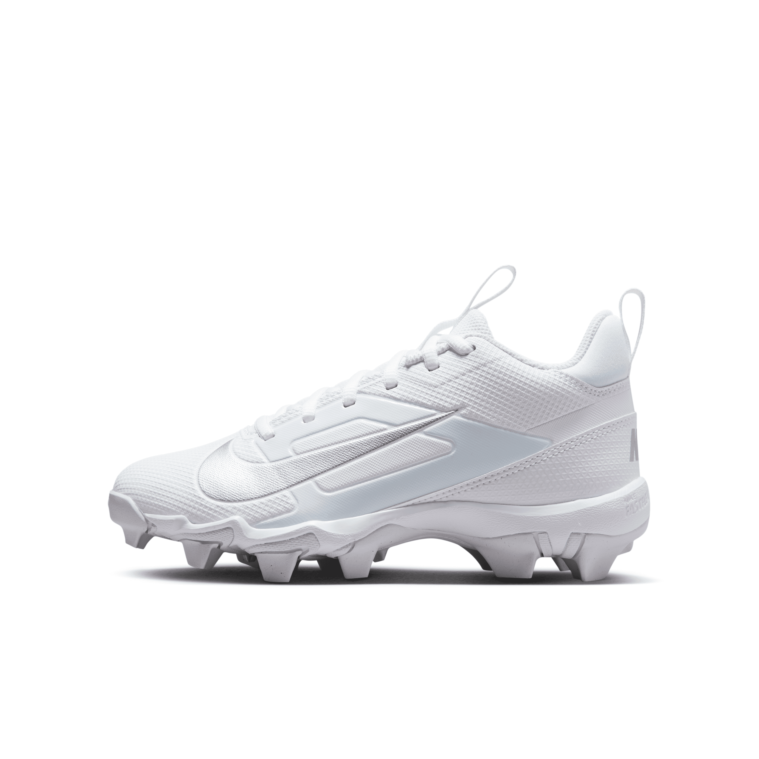 Nike Alpha Menace 4 Shark Big Kids' Football Cleats In White