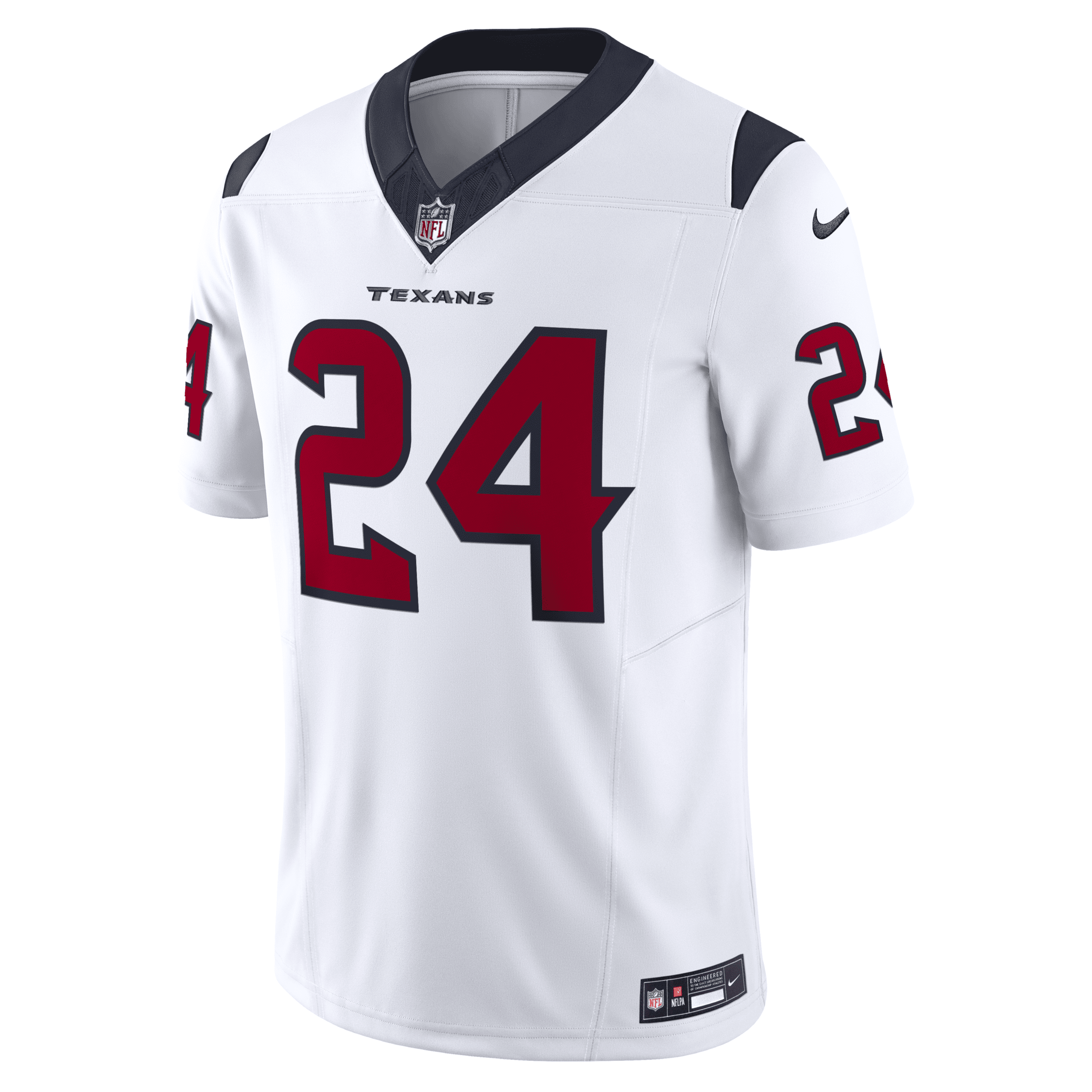 Derek Stingley Jr. Houston Texans Nike Men’s Dri-FIT NFL Limited Football Jersey in White, Size: 2XL | 31NMHTLR8VF-QZ0