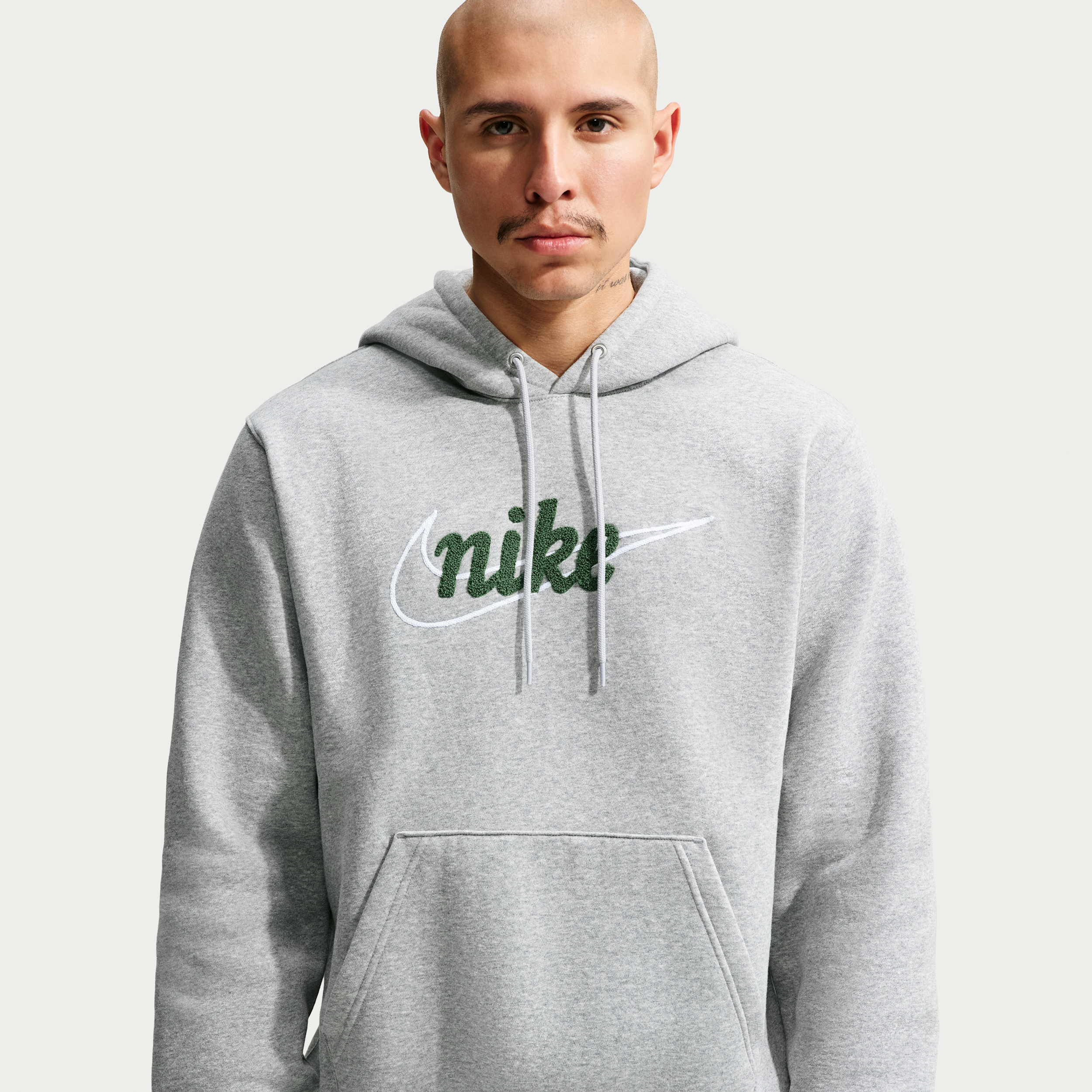 Men's Nike Sportswear Club Fleece Hoodie in Grey | IF0685-064