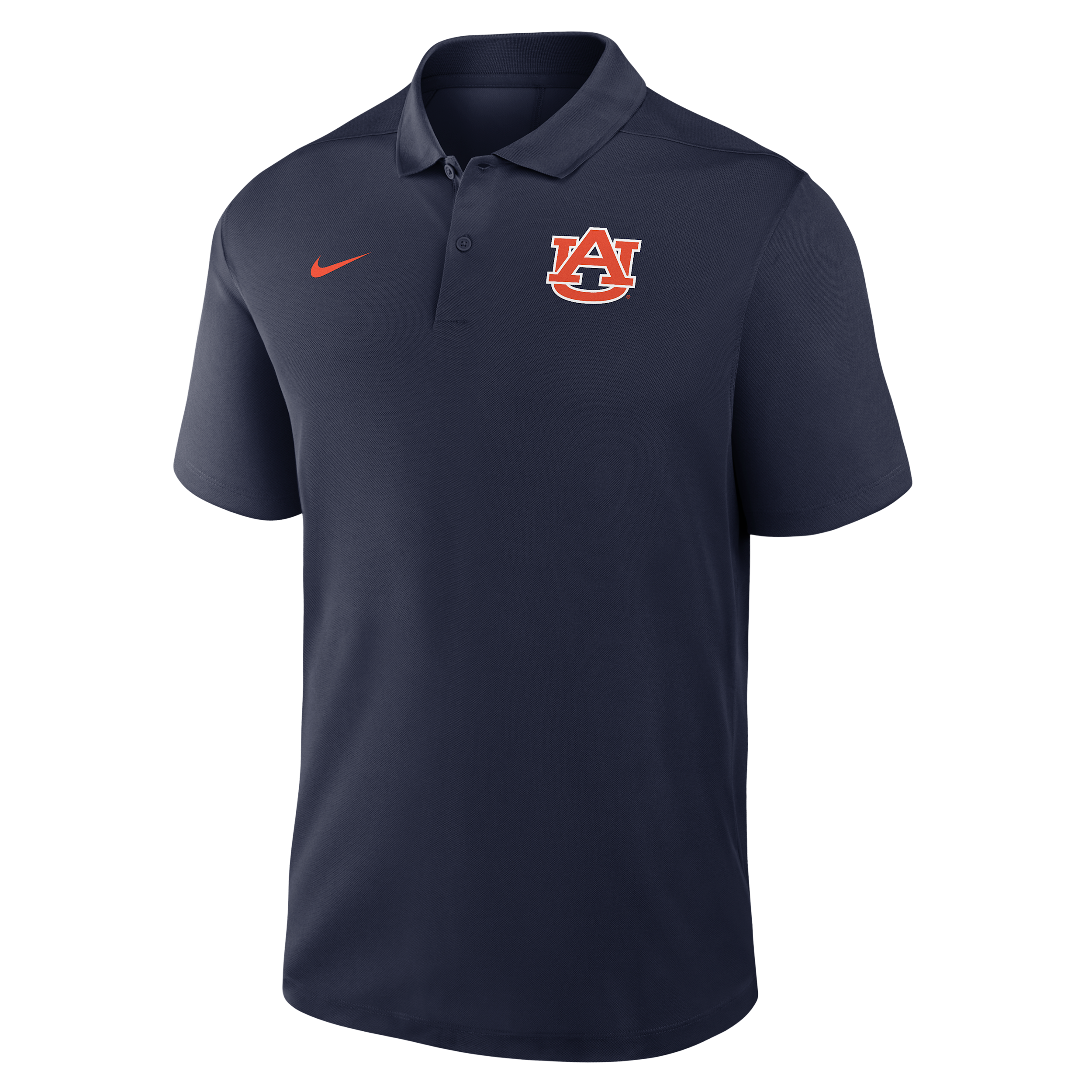 Auburn Victory Nike Men's Dri-FIT College Polo in Blue | 035841SAUN-R0T