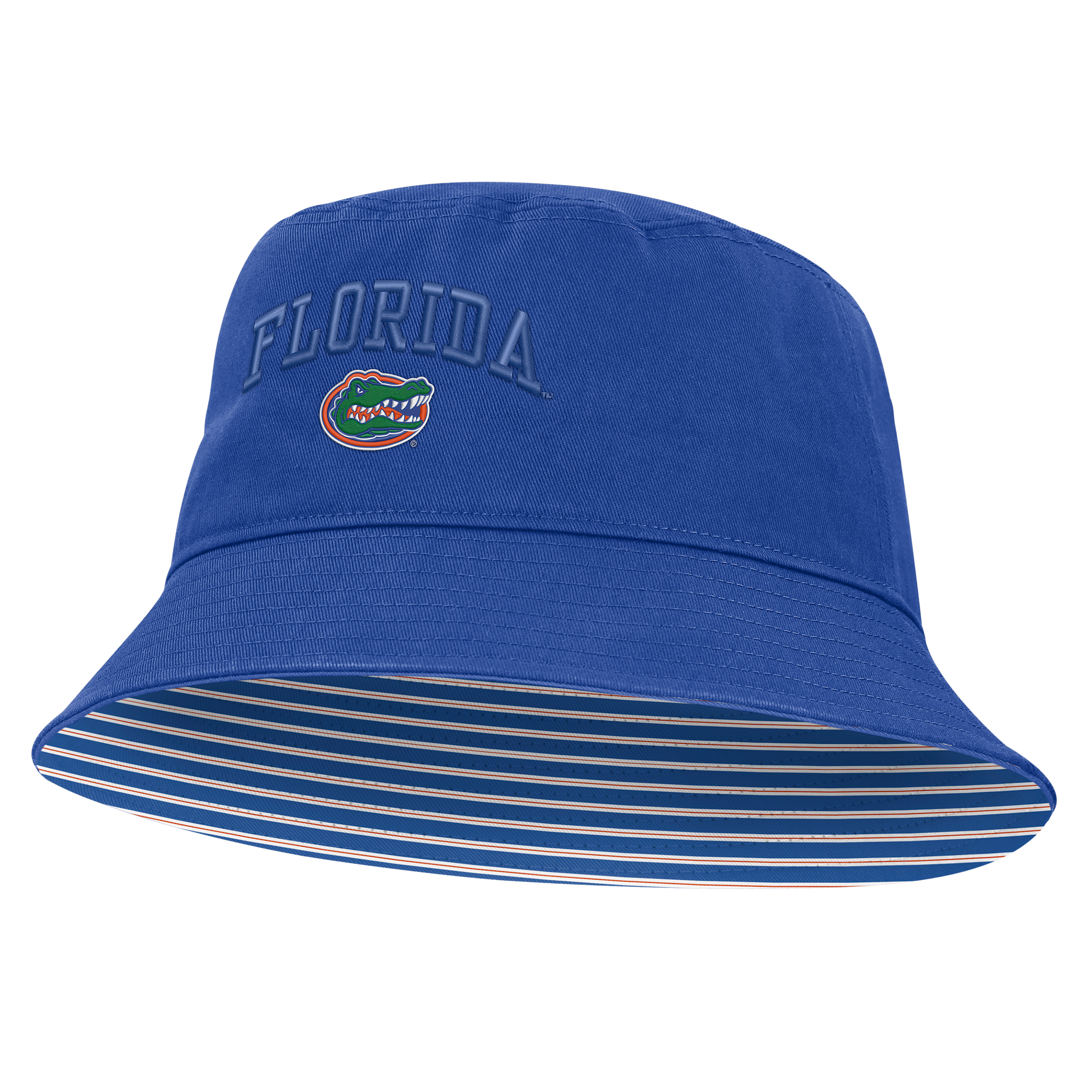 Jordan Adult Florida Gators Game Royal Apex Primetime Bucket Cap, Men's, Large, Blue