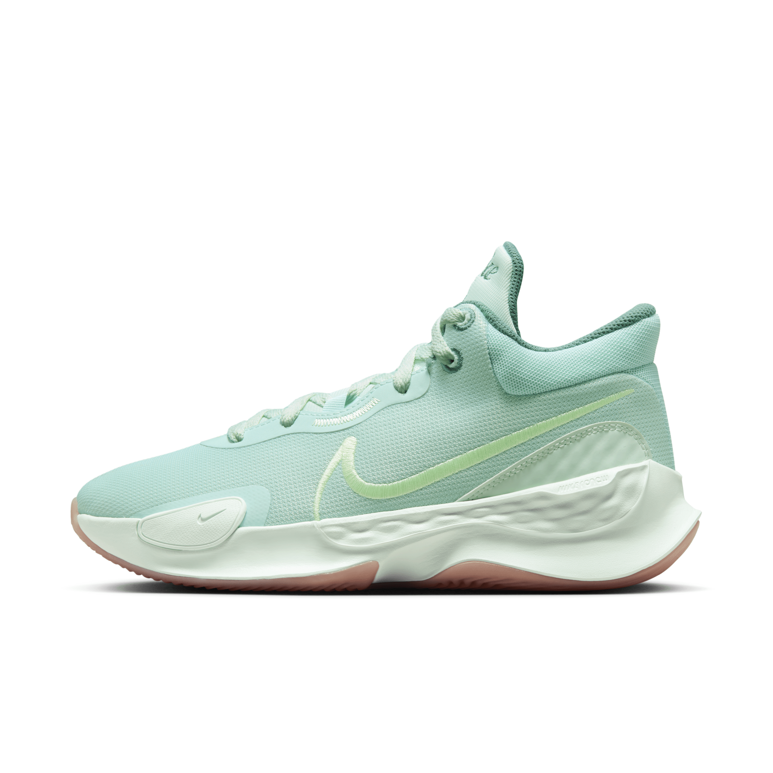 Shop Nike Women's Renew Elevate 3 Basketball Shoes In Green