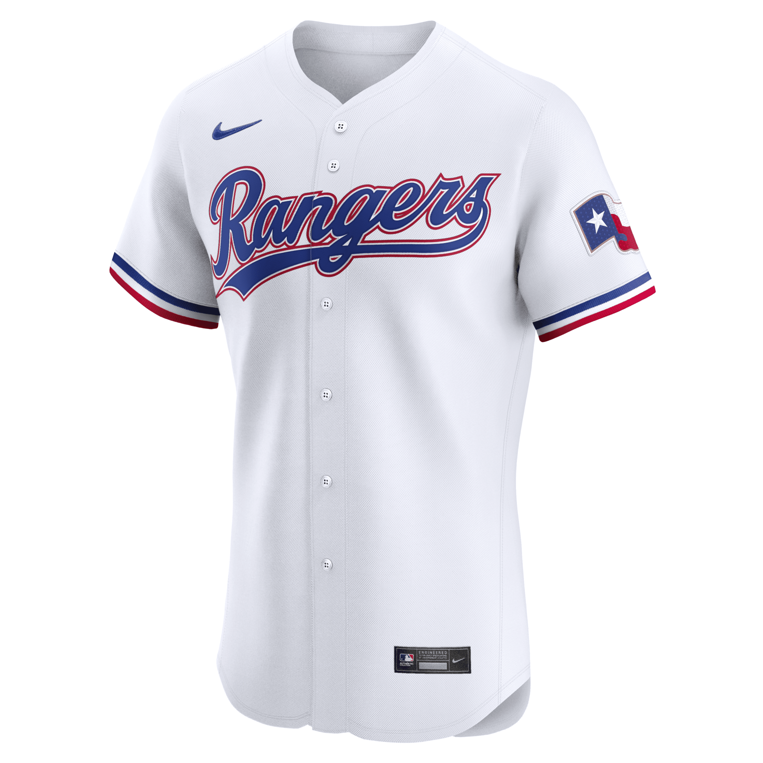 Texas Rangers Nike Men's Dri-FIT ADV MLB Elite Jersey in White, Size: 60 | 90B0TEHOTER-ZVA
