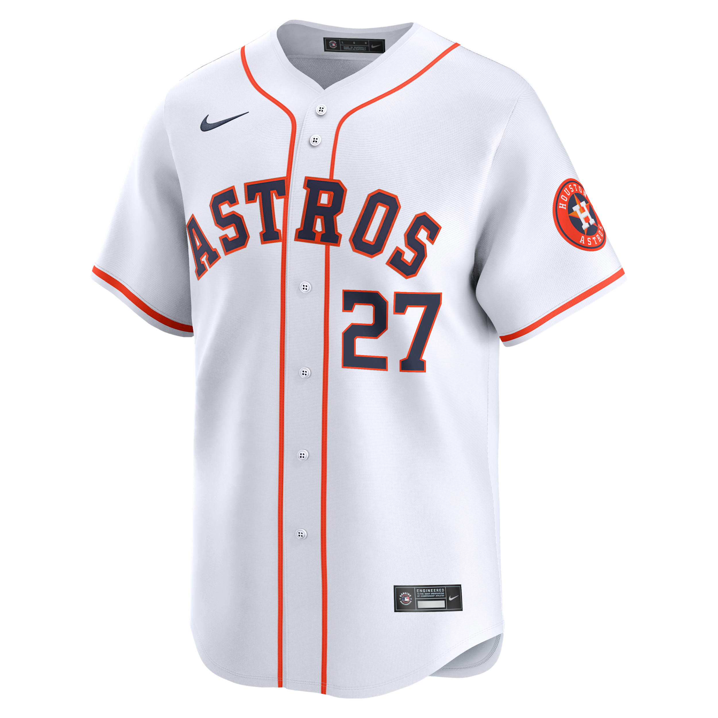 José Altuve Houston Astros Nike Men's Dri-FIT ADV MLB Limited Jersey in White | T7LMHUHOHU9-XAZ