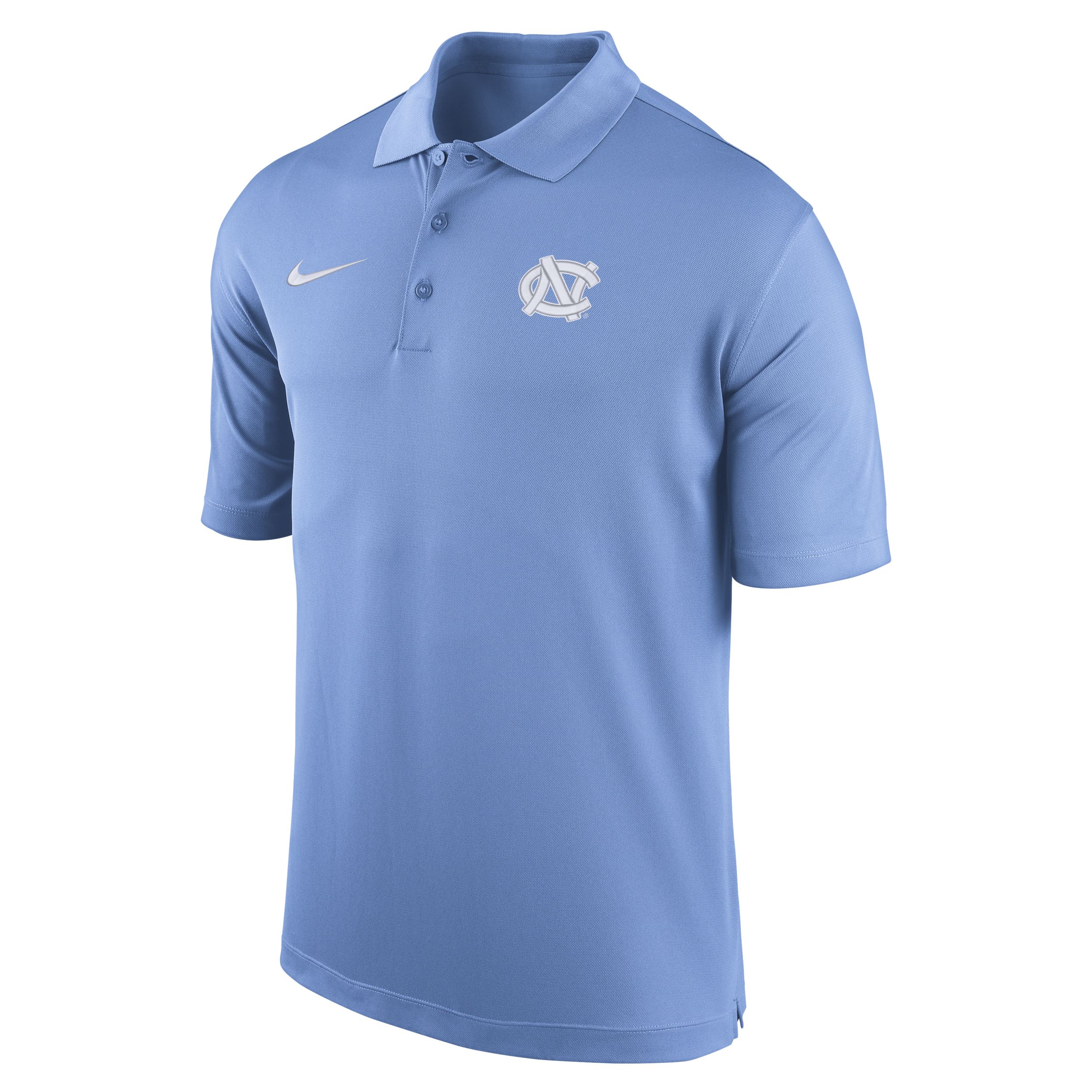 Nike Unc  Men's Dri-fit College Polo In Blue