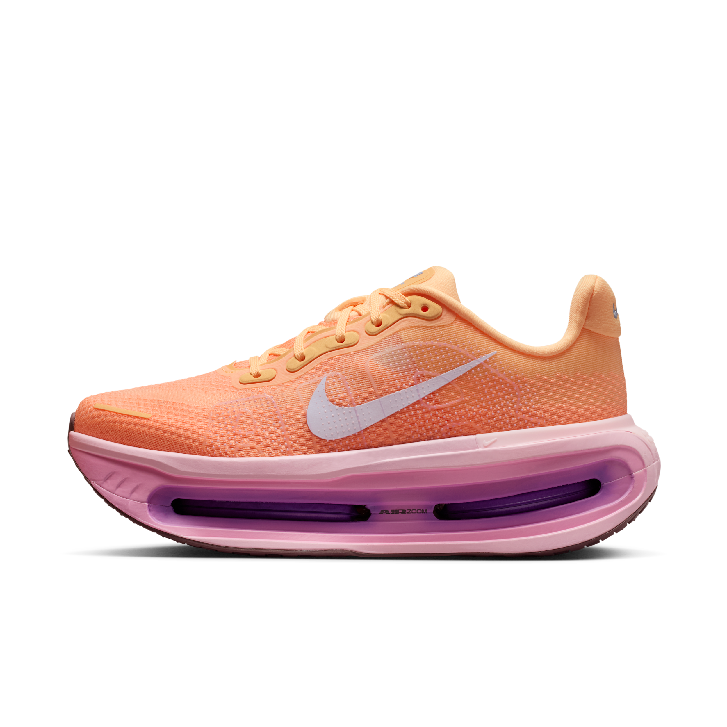 Nike Women's Vomero Premium Running Shoes, Size 9, Tangerine Tint/Tattoo-Bright Crimson