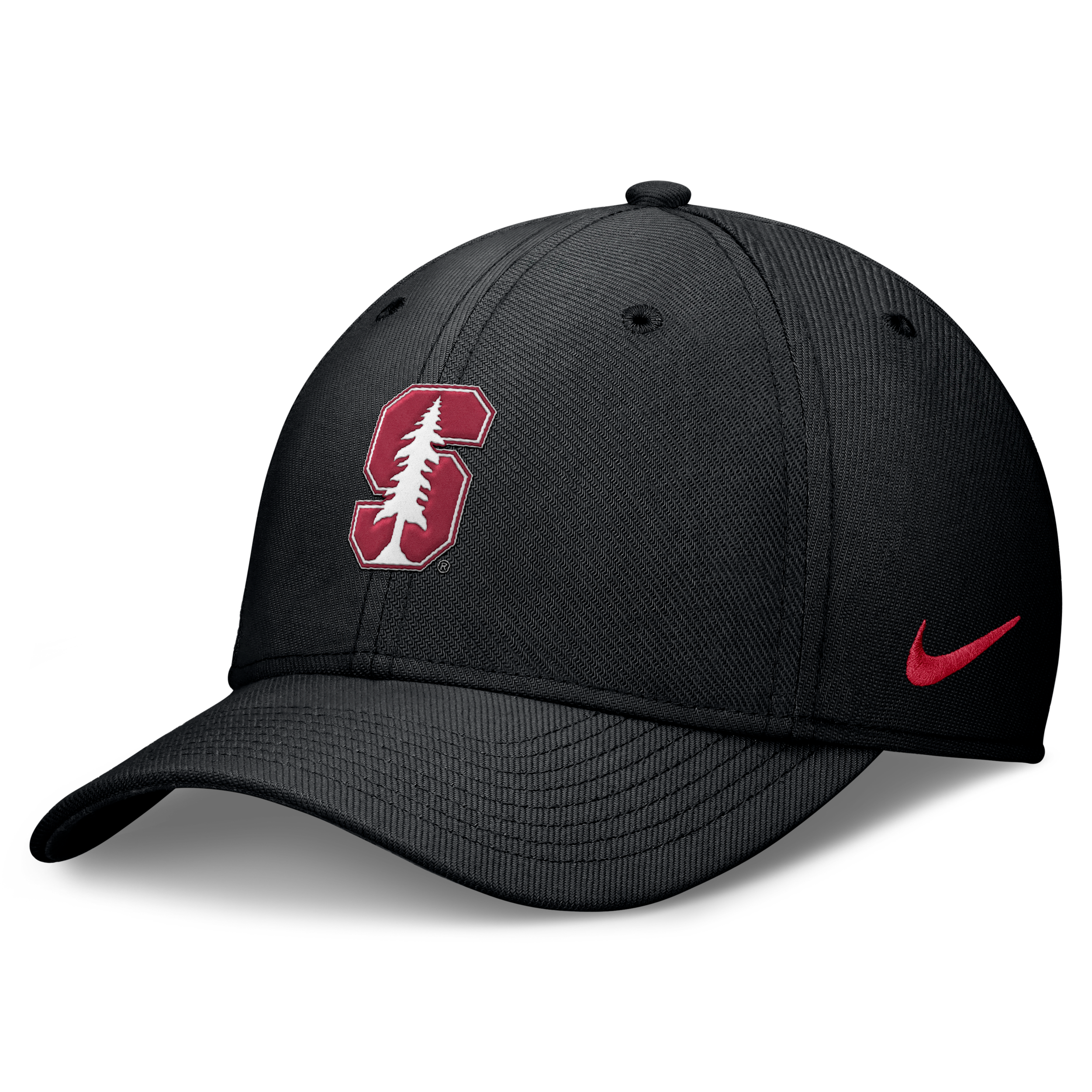 Stanford Classic Nike Men's Dri-FIT College Hat in Black | NC0300ASDN-RY6