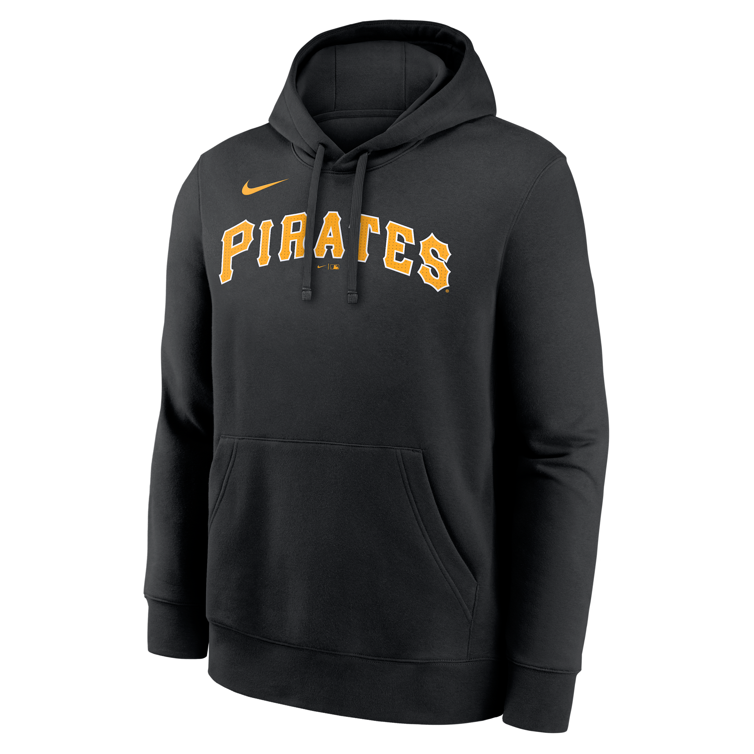 Nike Men's Paul Skenes Black Pittsburgh Pirates Player Name Number Club Fleece Pullover Hoodie - Black