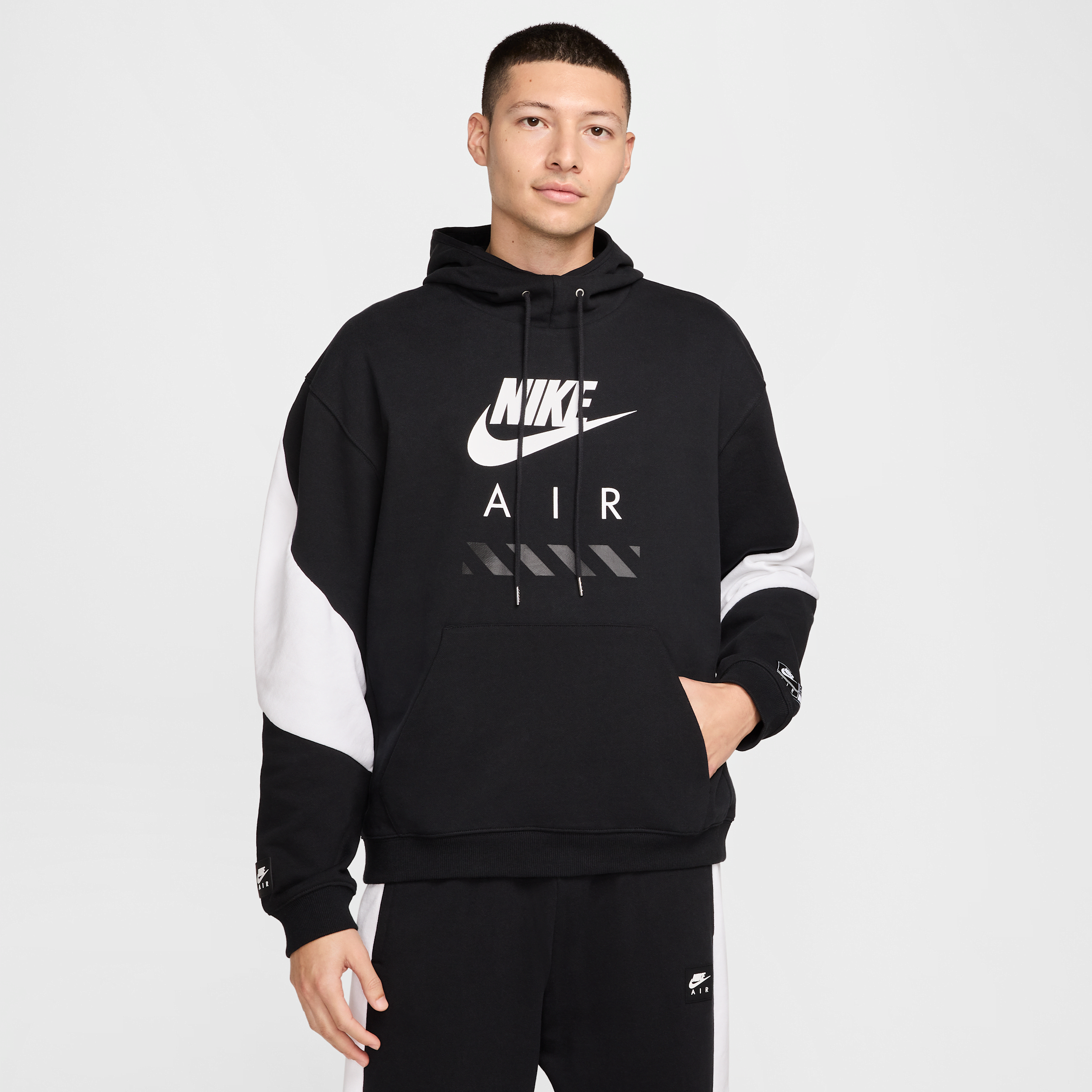 NIKE MEN'S AIR FLEECE PULLOVER HOODIE