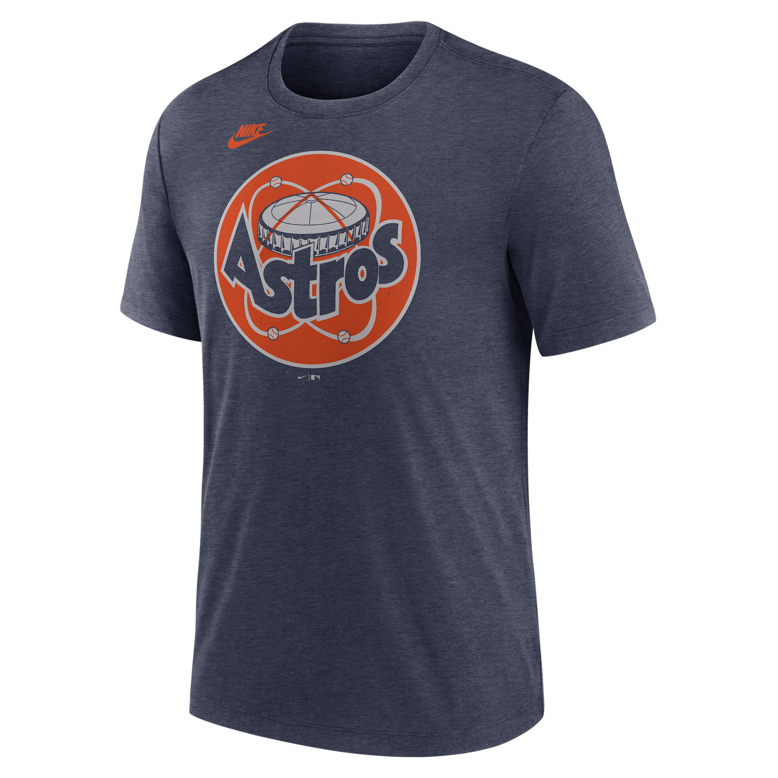 Houston Astros Cooperstown Logo Nike Men's MLB T-Shirt in Blue | NJFDEX52HST-70U