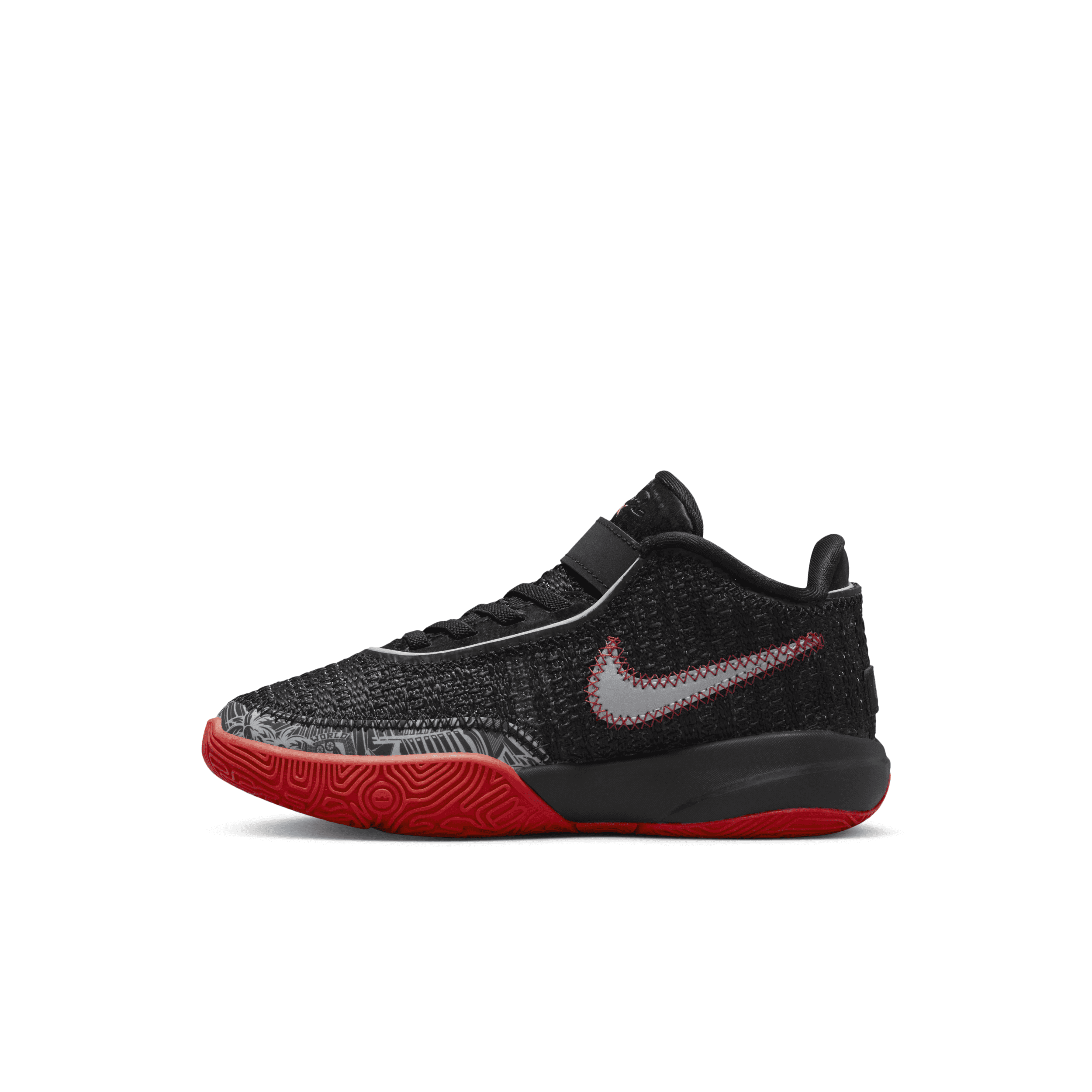 Nike Lebron Xx Little Kids' Shoes In Black