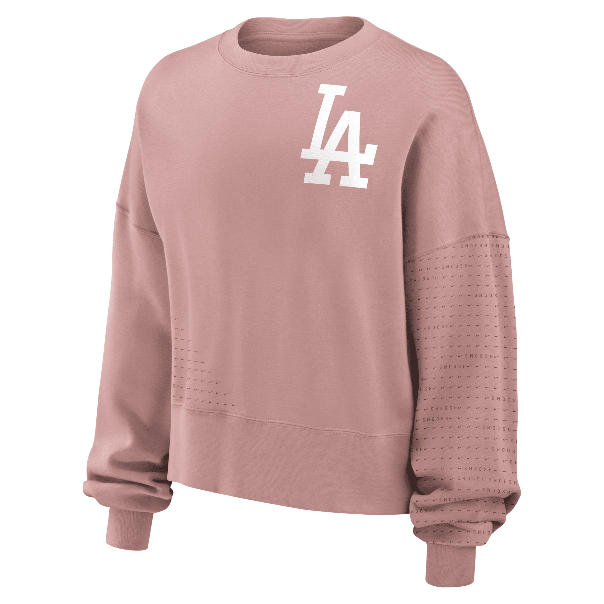 Nike Los Angeles Dodgers Statement  Women's Mlb Pullover Sweatshirt In Pink