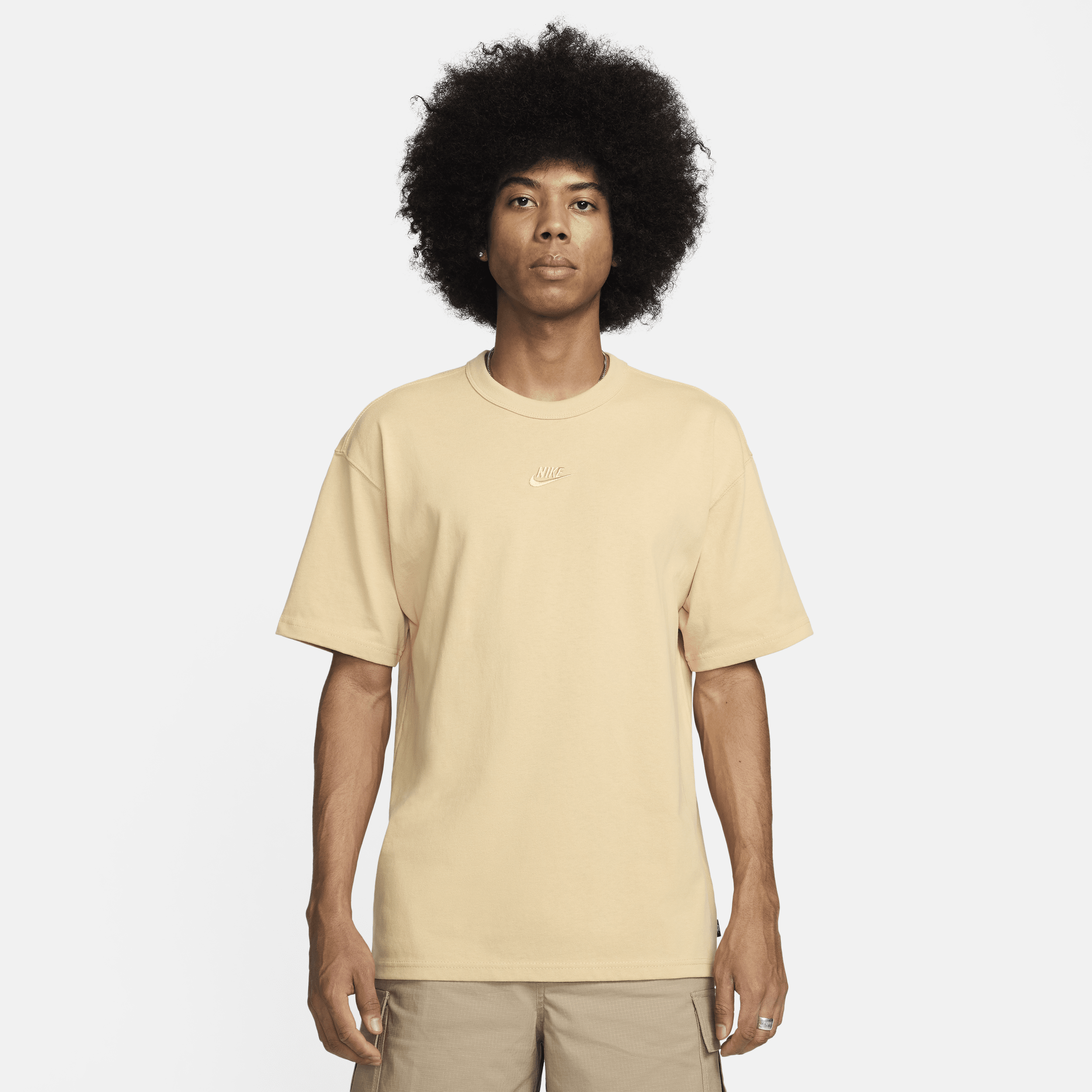 Nike Men's  Sportswear Premium Essentials T-shirt In Brown