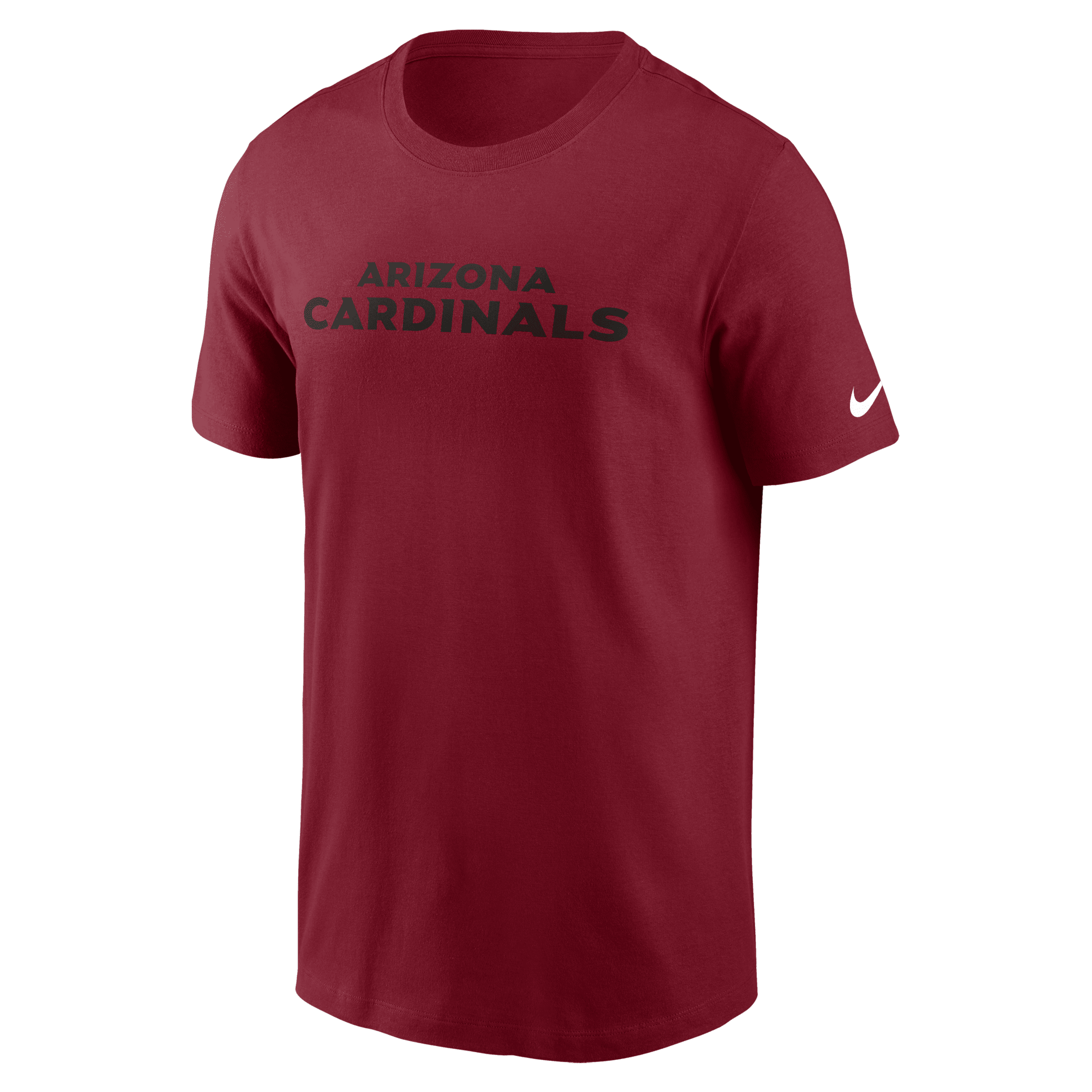 Shop Nike Men's Wordmark Essential (nfl Arizona Cardinals) T-shirt In Red