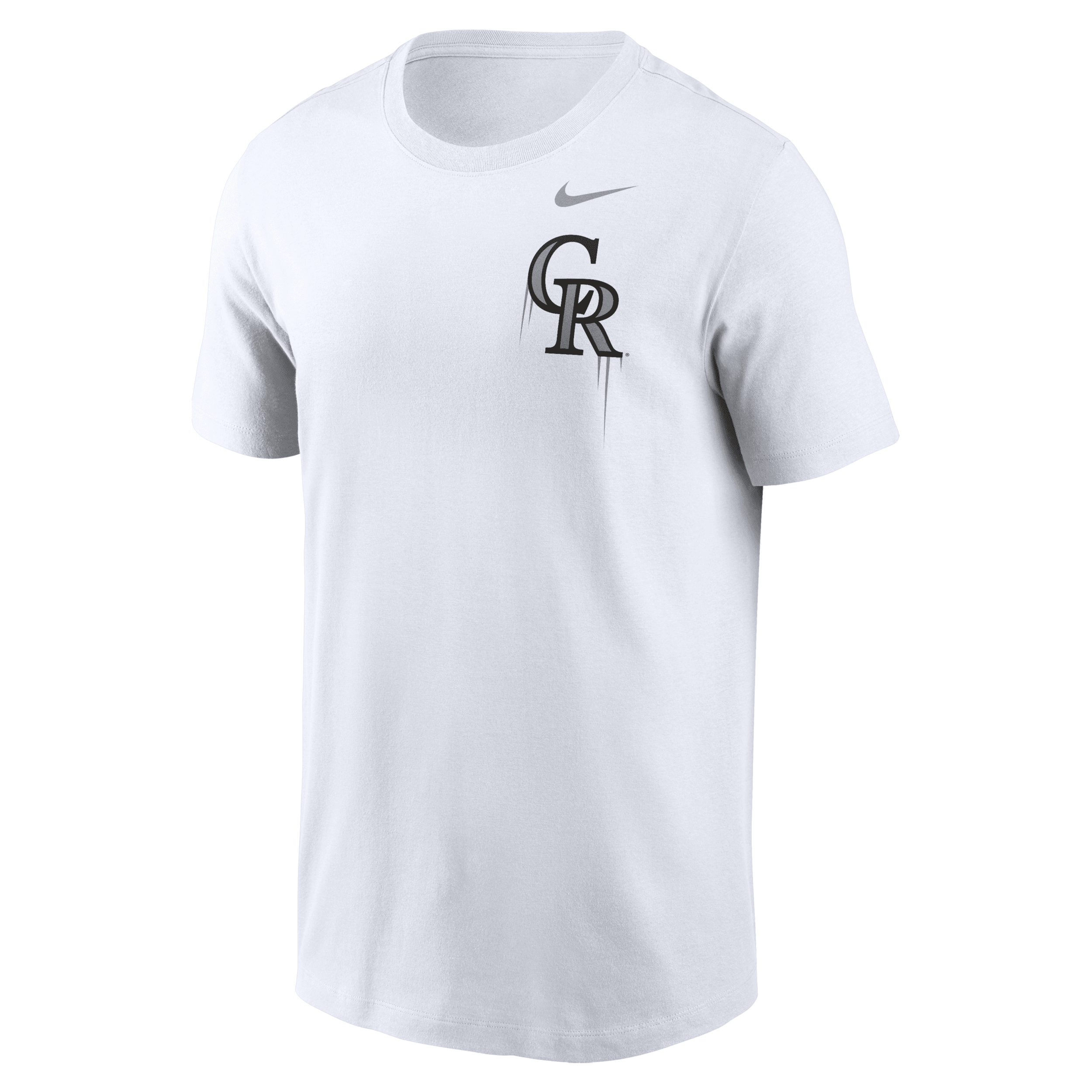 Shop Nike Colorado Rockies Hometown  Men's Mlb T-shirt In White