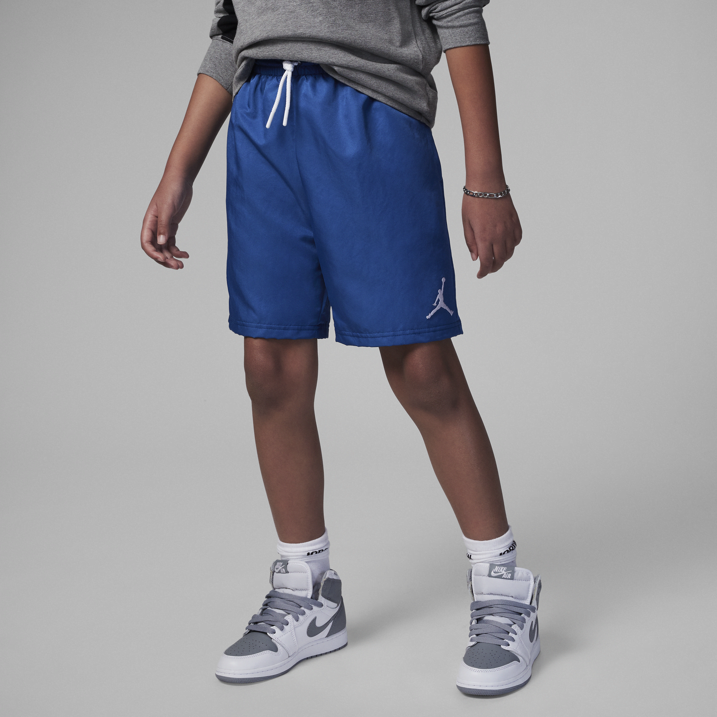 Jordan Big Kids' Shorts In Blue