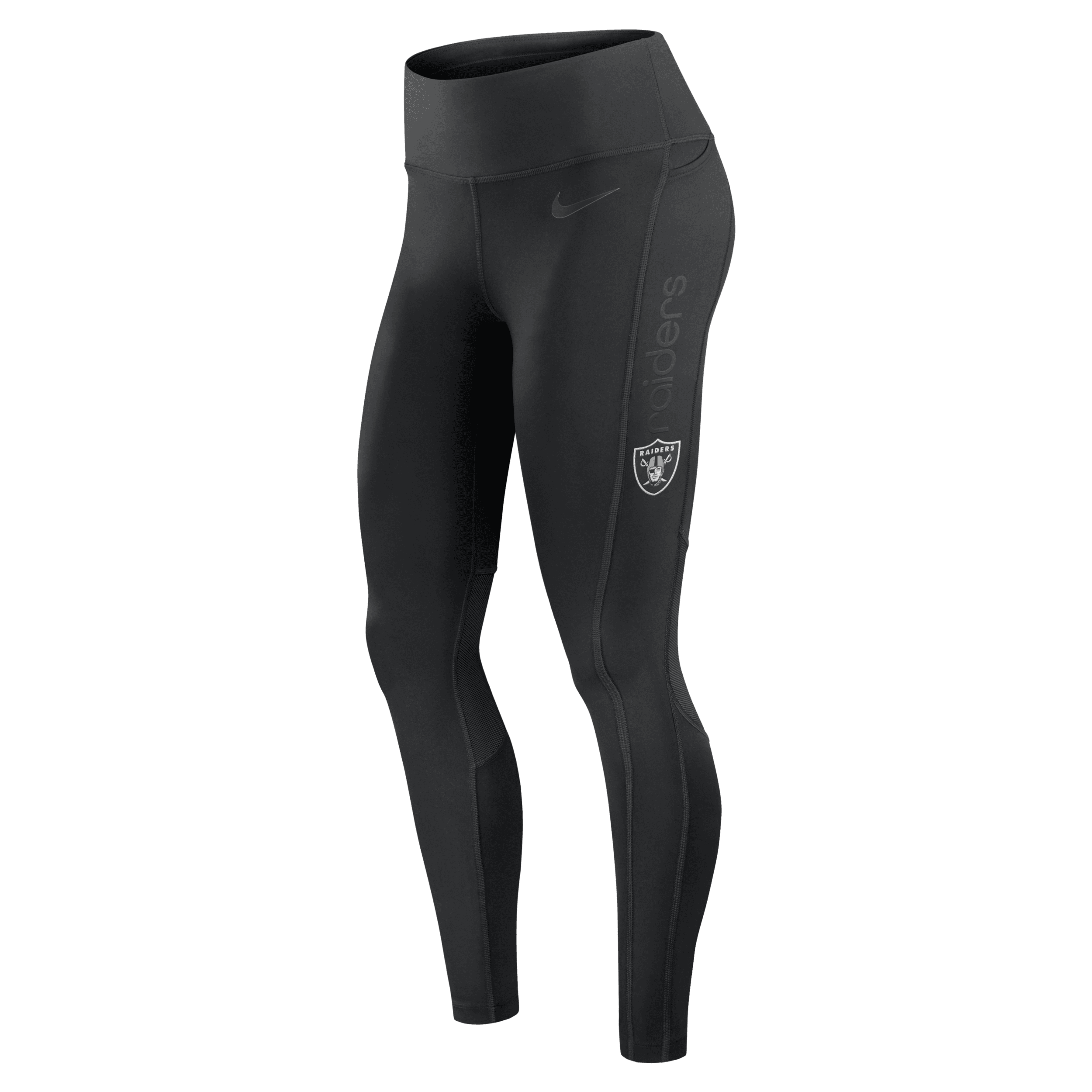 NIKE LAS VEGAS RAIDERS  WOMEN'S DRI-FIT NFL LEGGINGS 1015689481