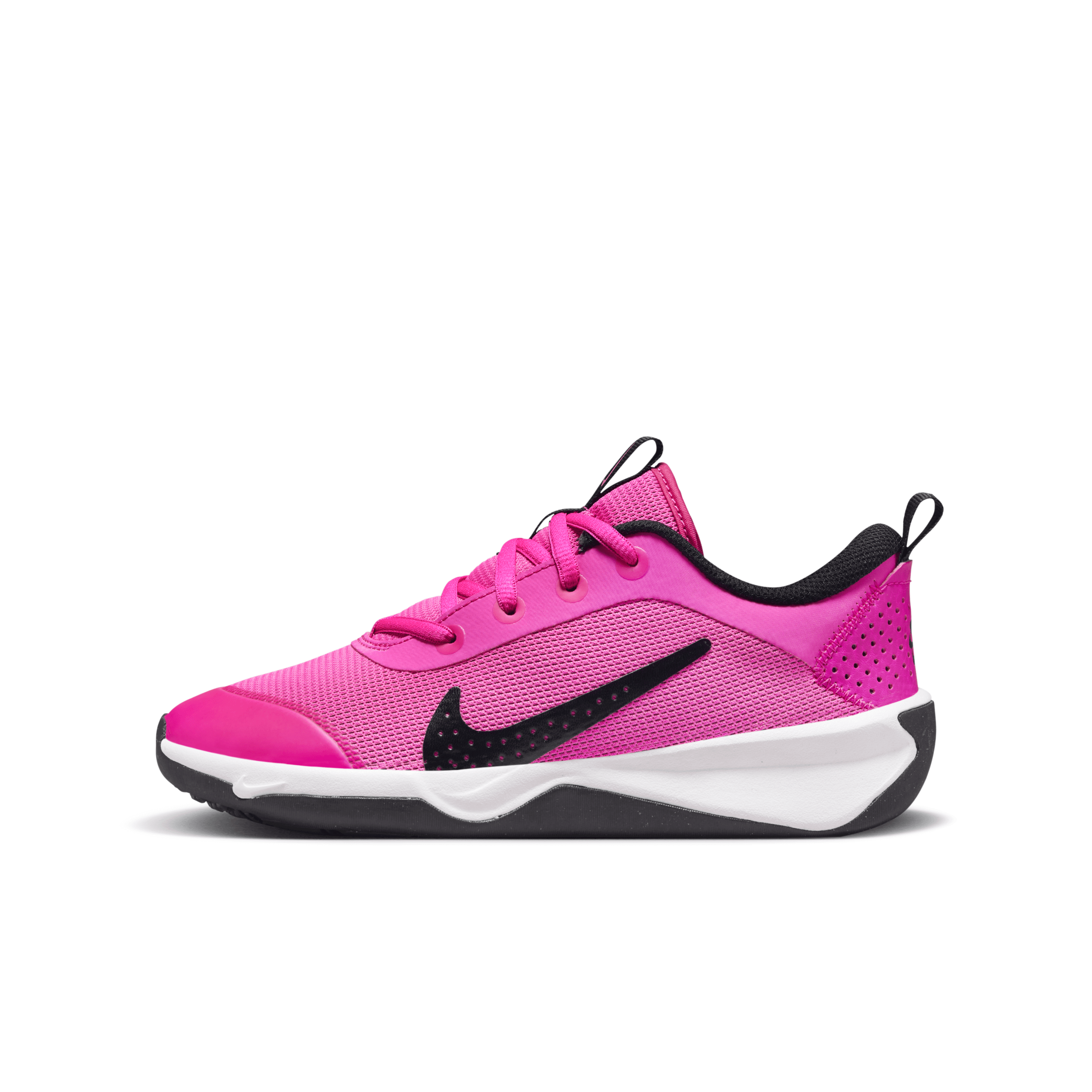 Shop Nike Omni Multi-court Big Kids' Indoor Court Shoes In Pink