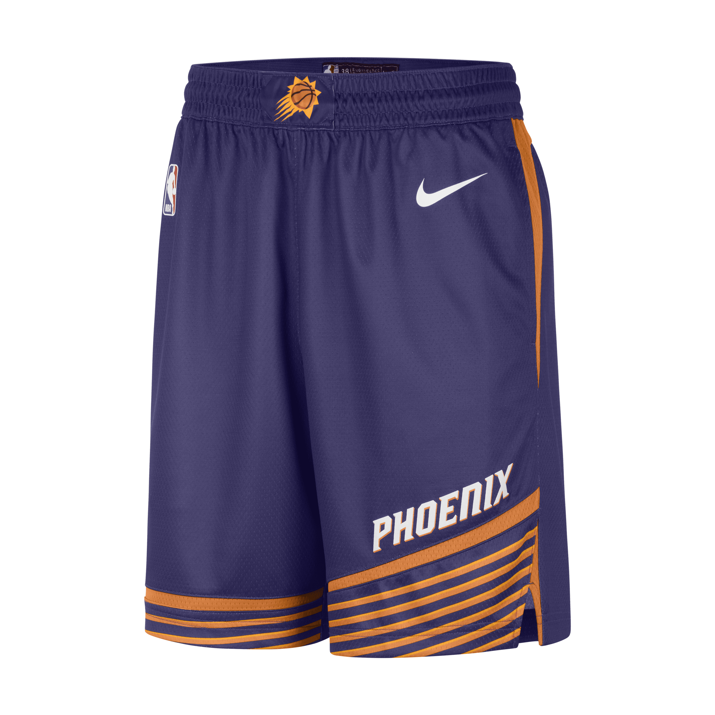 Phoenix Suns Icon Edition Nike Men's Dri-FIT NBA Swingman Shorts in Purple | DO9422-566