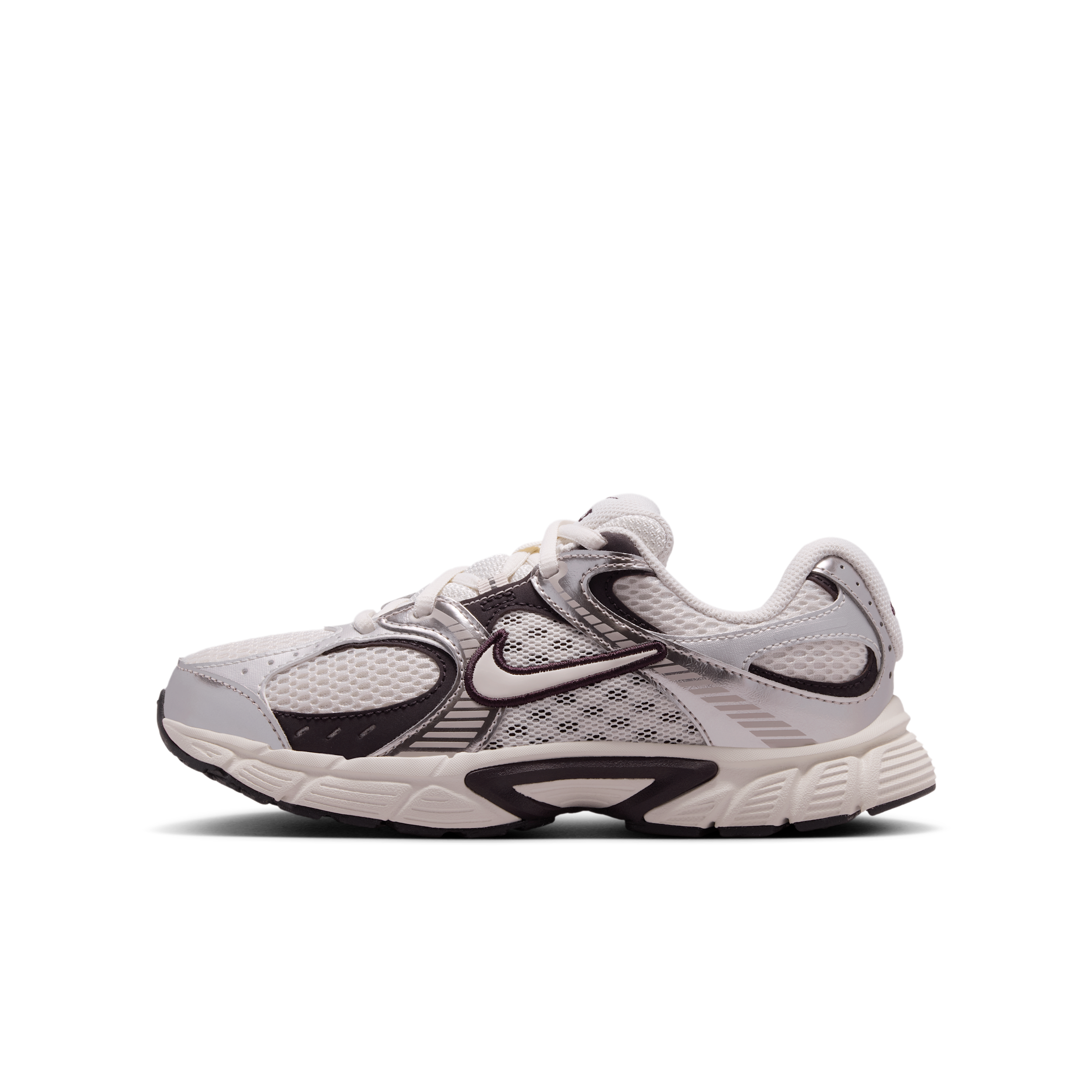 Nike Kids' V5 Rnr Sneaker Big Kid Shoes (Phantom/Red) - Size 4.0 M