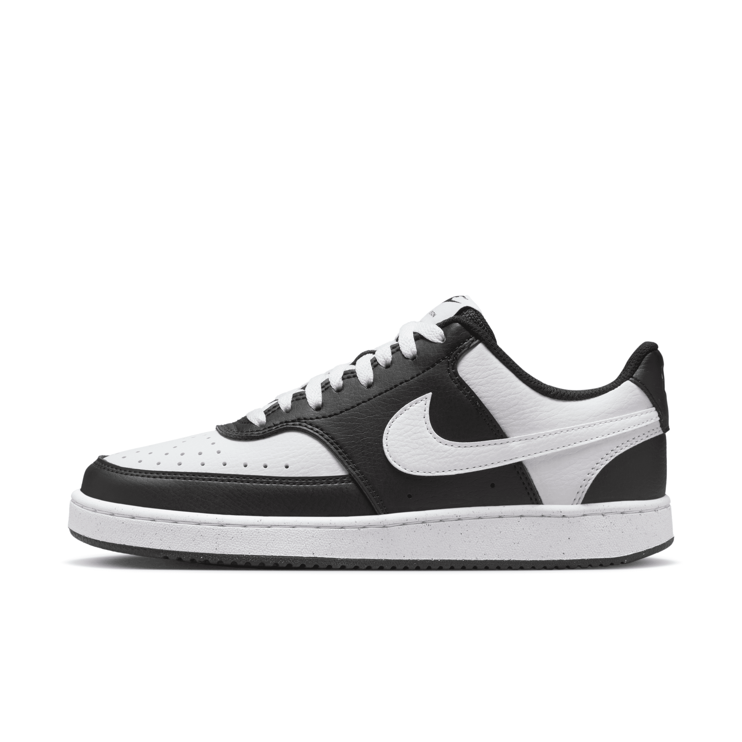 Nike Women's Court Vision Low Next Nature Casual Sneakers From Finish Line In Black
