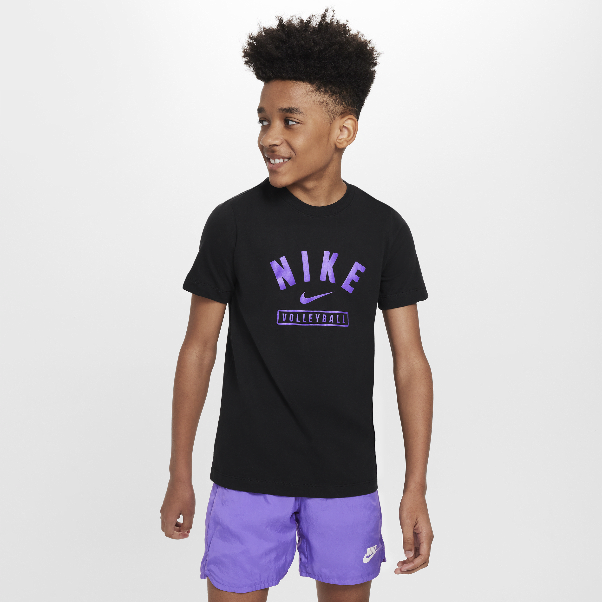 Nike Big Kids' Volleyball T-shirt In Black