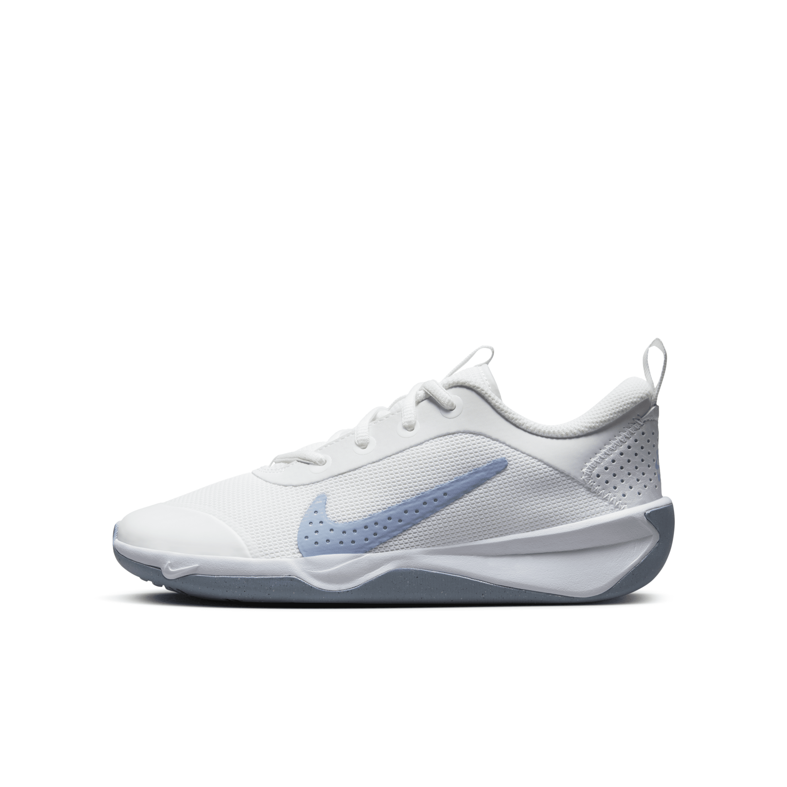 Nike Omni Multi-court Big Kids' Indoor Court Shoes In White