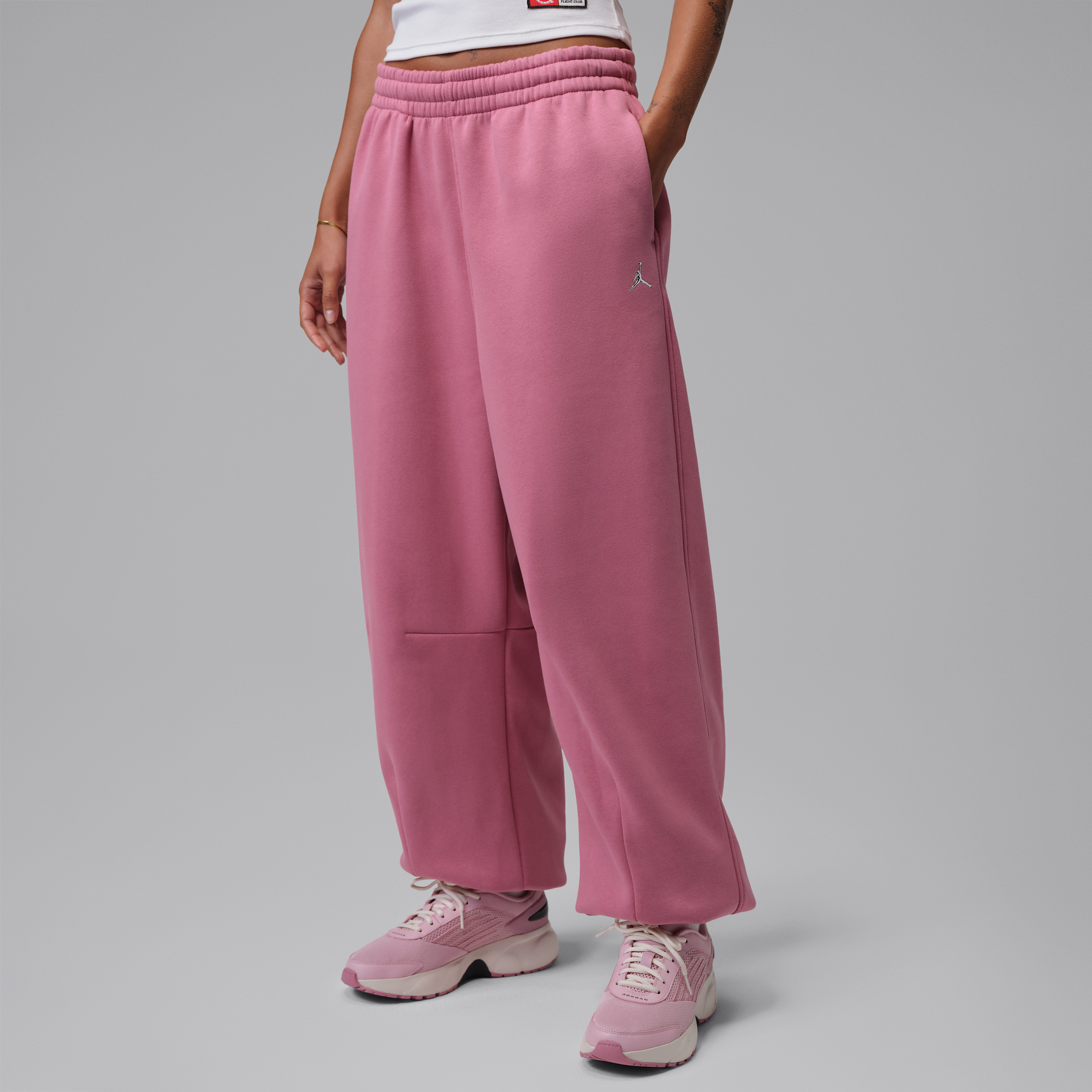 Jordan Women's Brooklyn Pants, Medium, Desert Berry