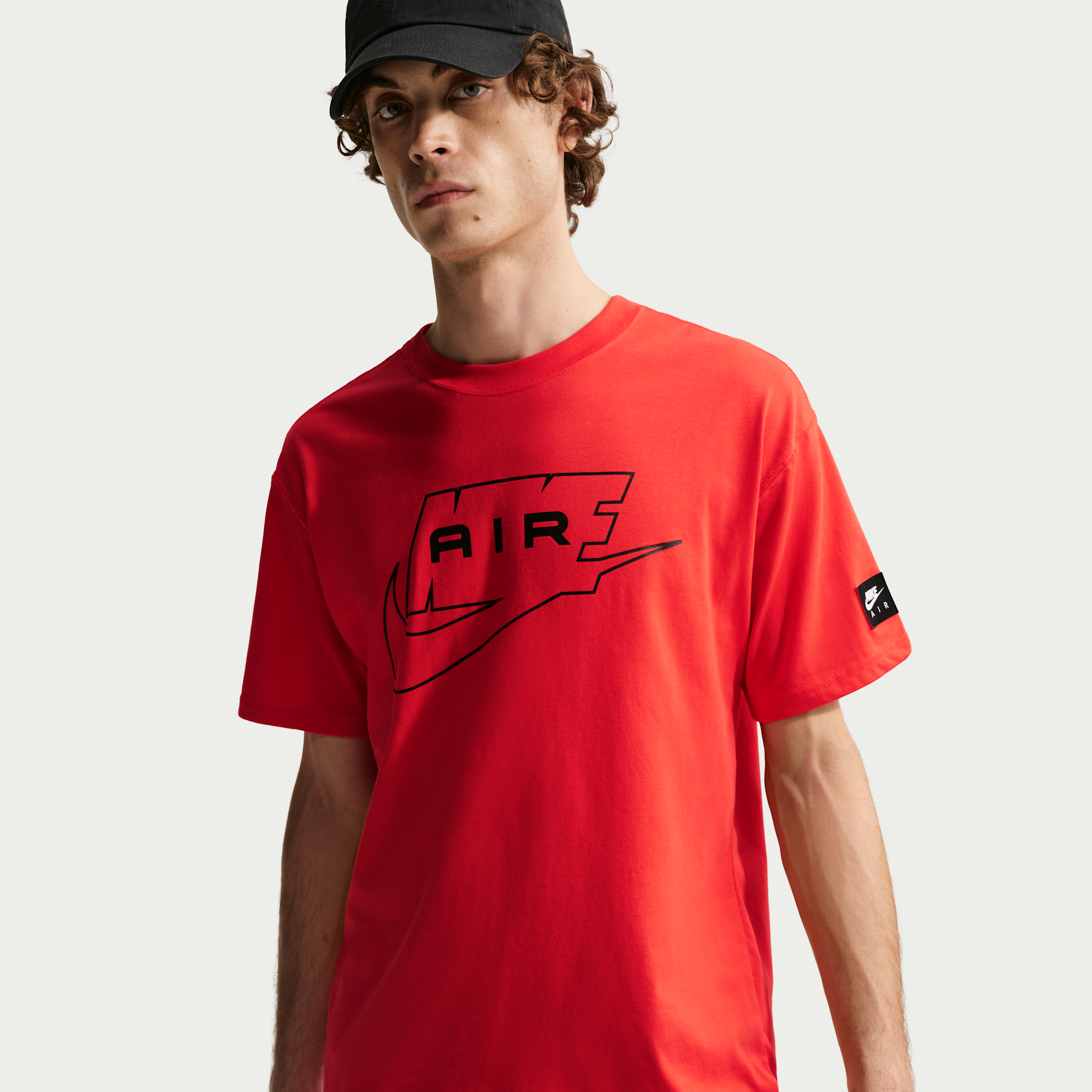 Men's Nike Sportswear T-Shirt in Red | IH1359-696