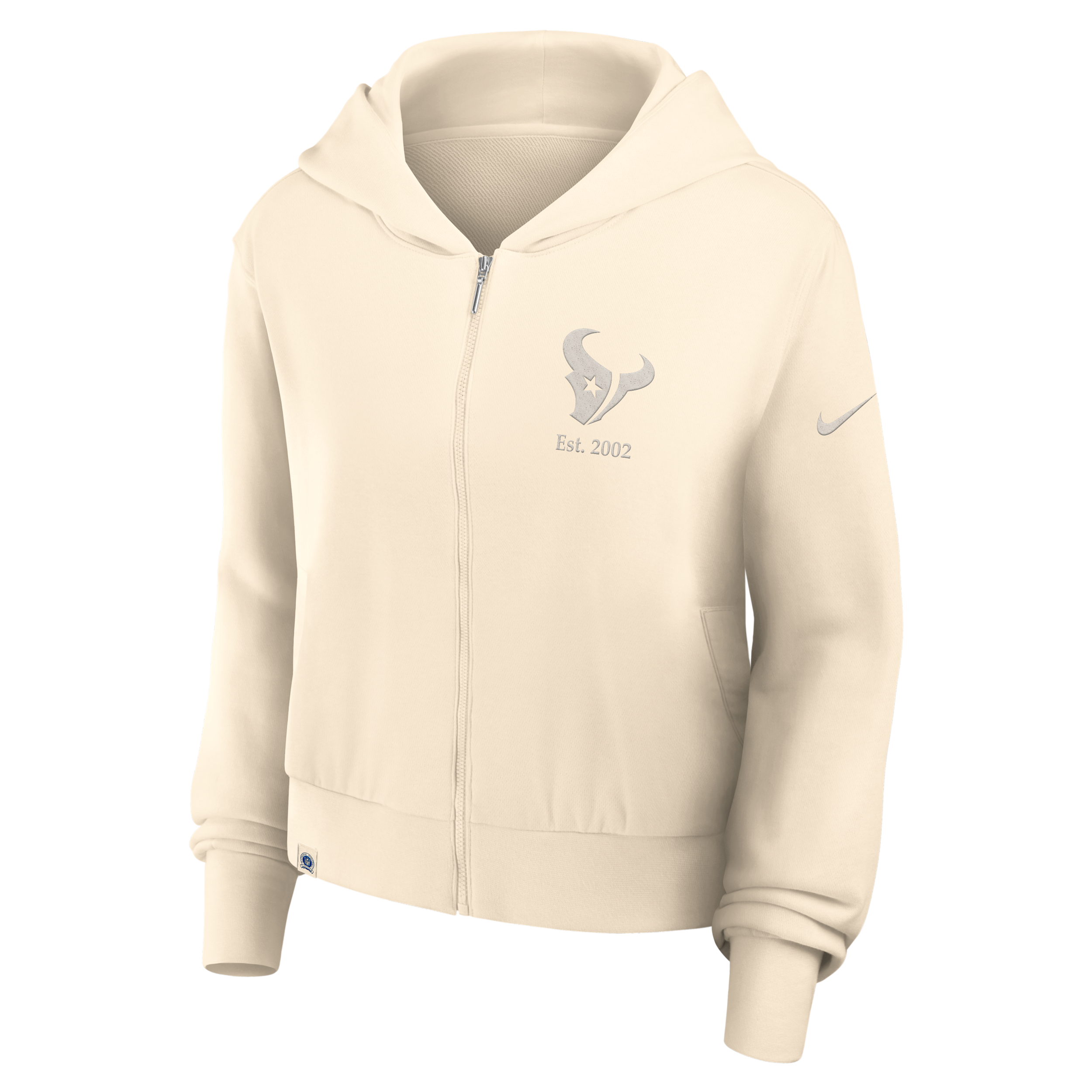 Nike Houston Texans Established Womenâs Women's Nfl Full-zip Hoodie