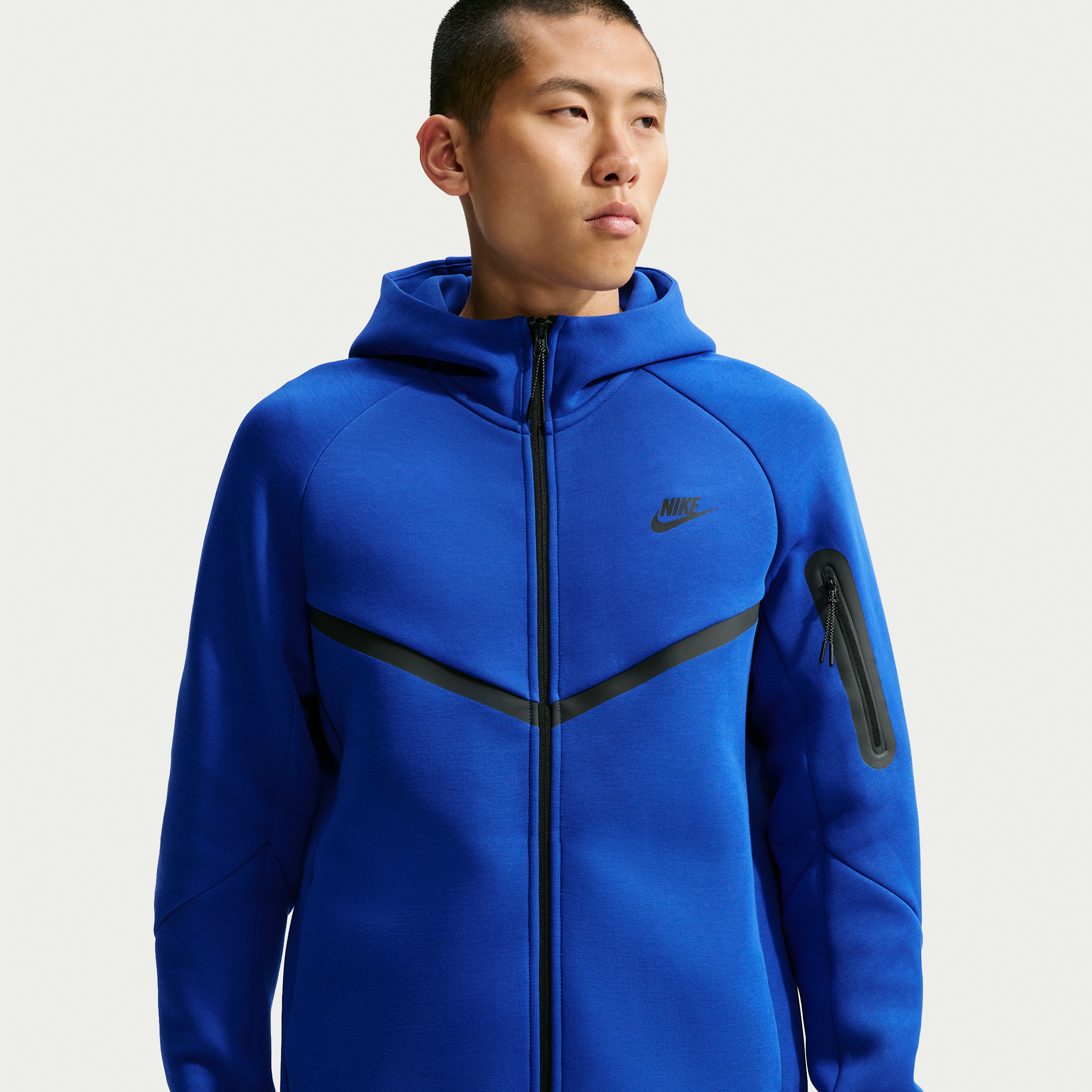 Nike Men's Tech Fleece Windrunner Full-Zip Jacket in Blue | HV0949-417